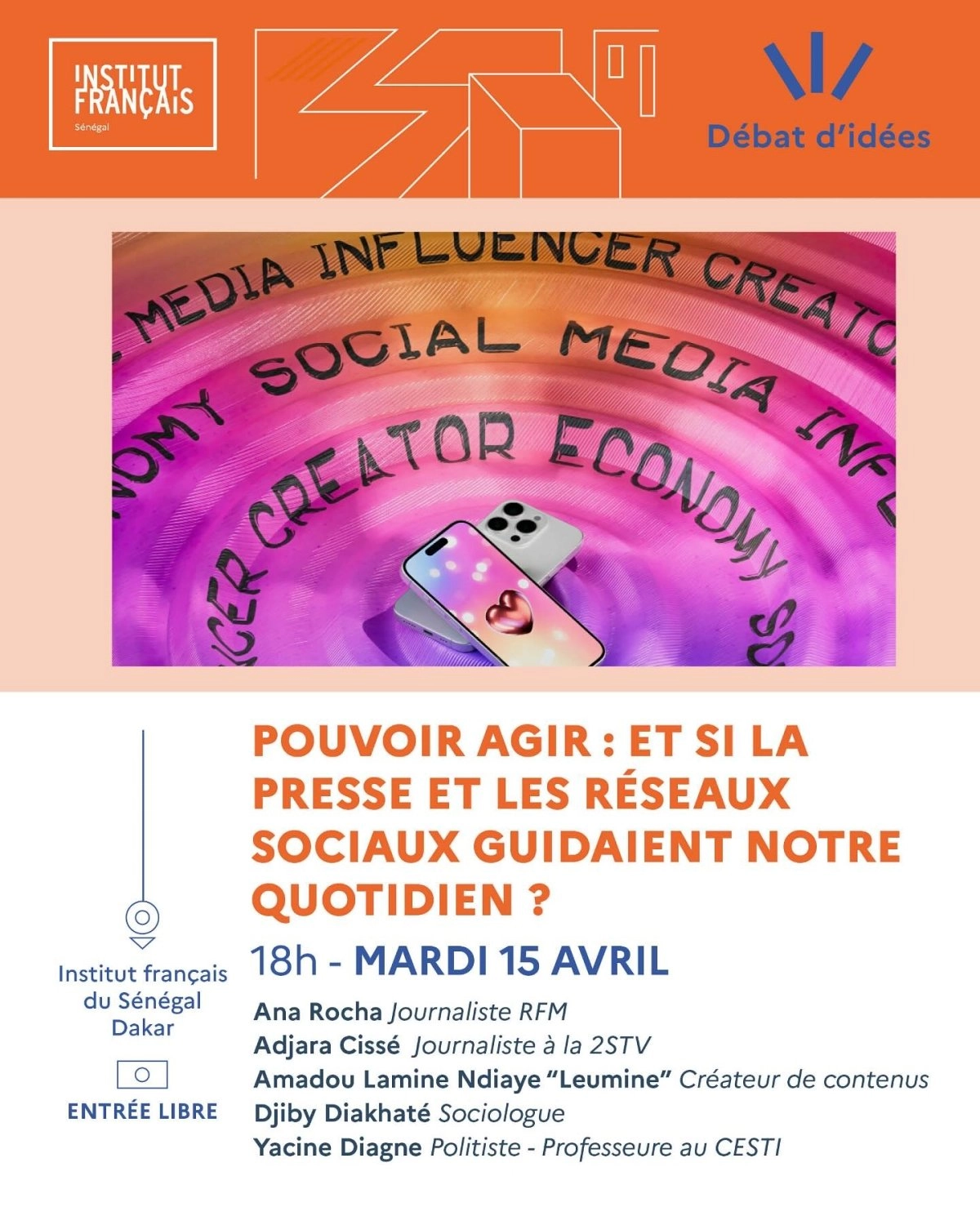 Débat d'idées : Médias et réseaux