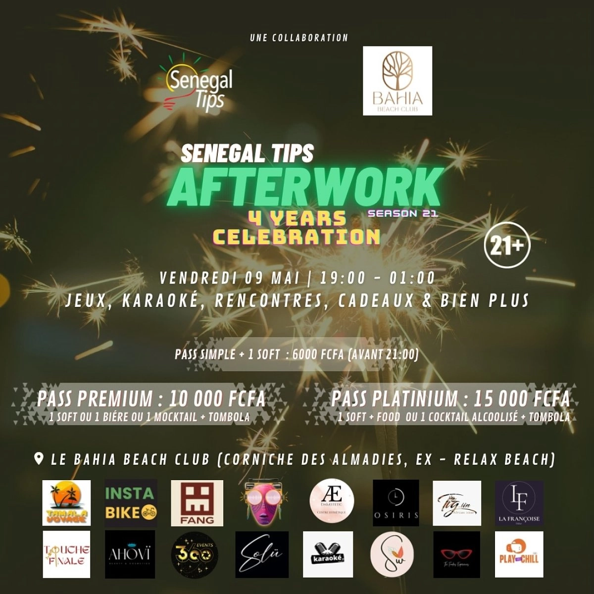 Afterwork 4 ans by Senegal Tips