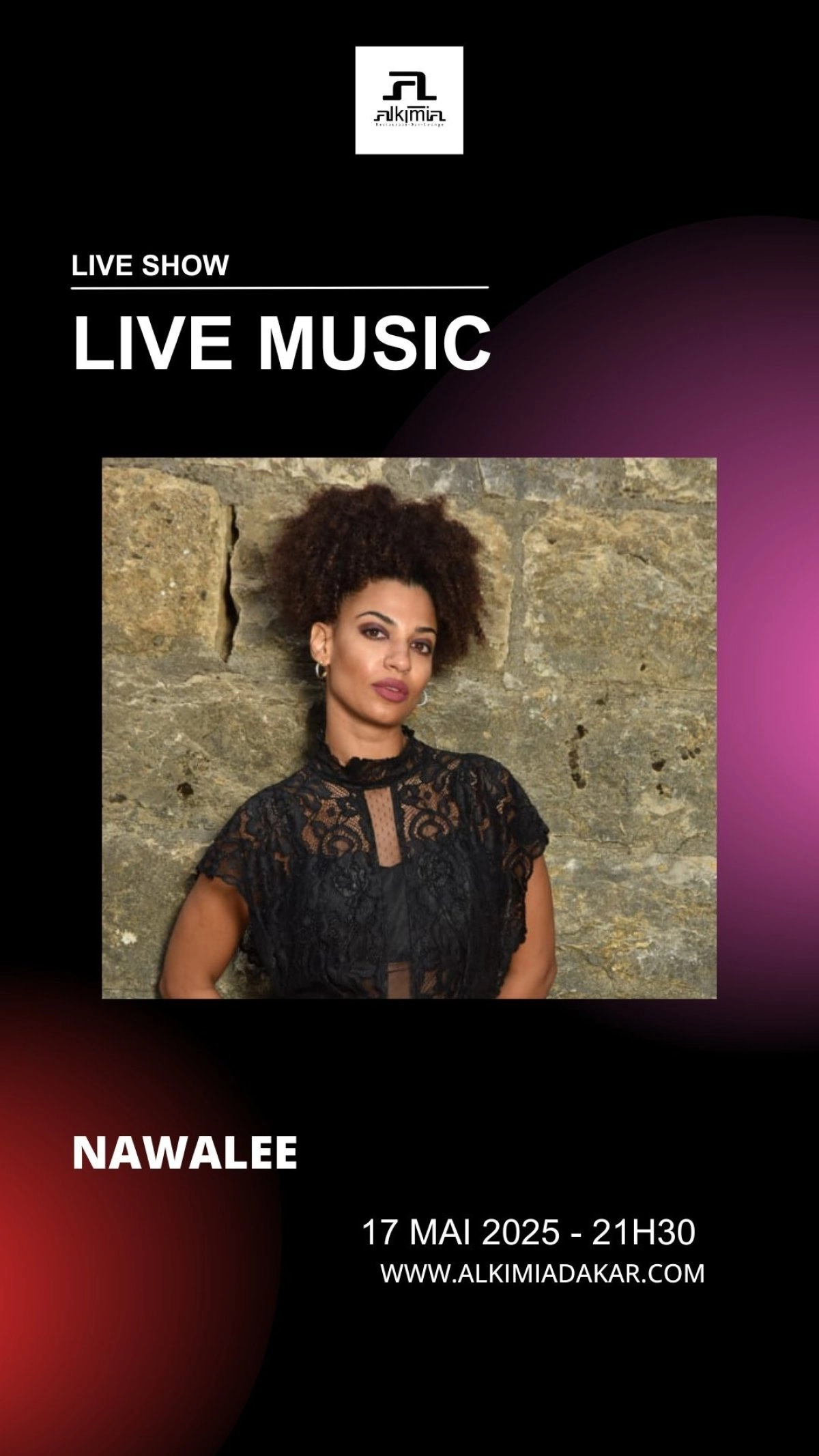Concert live de Nawalee