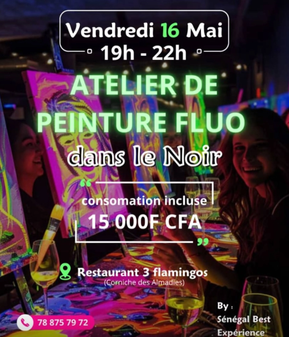 Soirée Peinture Fluorescente