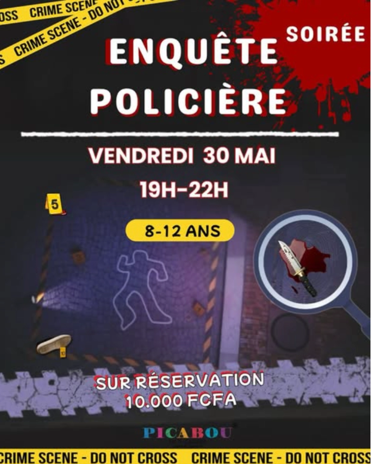 Crime Scene Ă Picabou