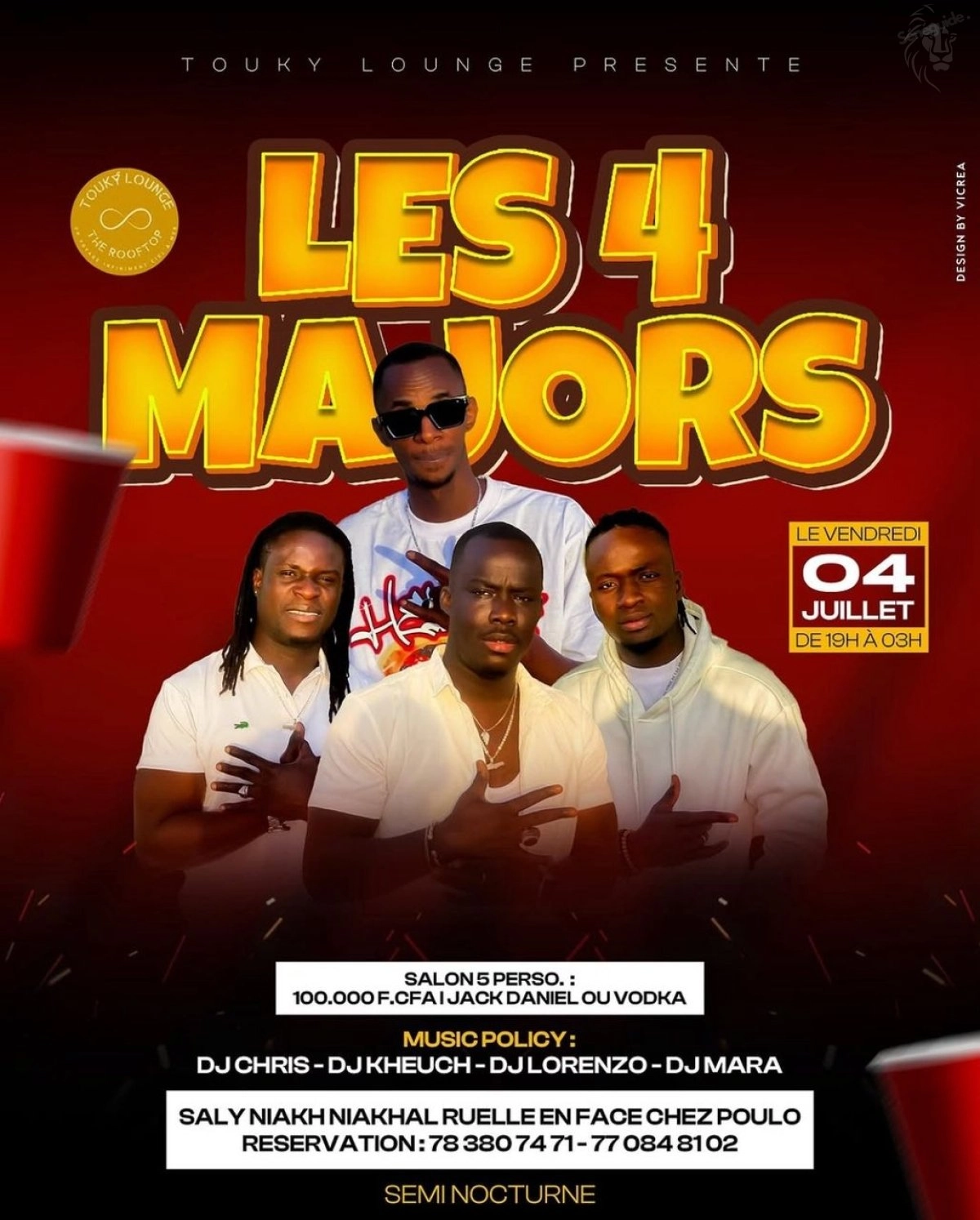 LES 4 MAJORS