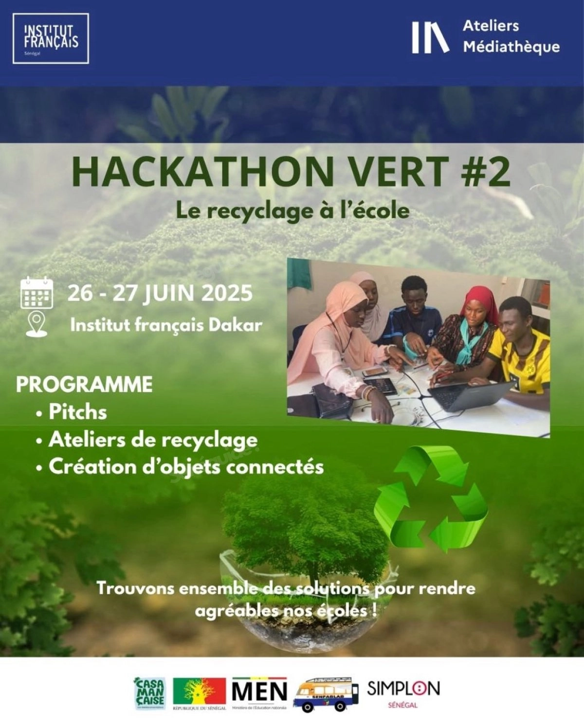 Le recyclage à l'école