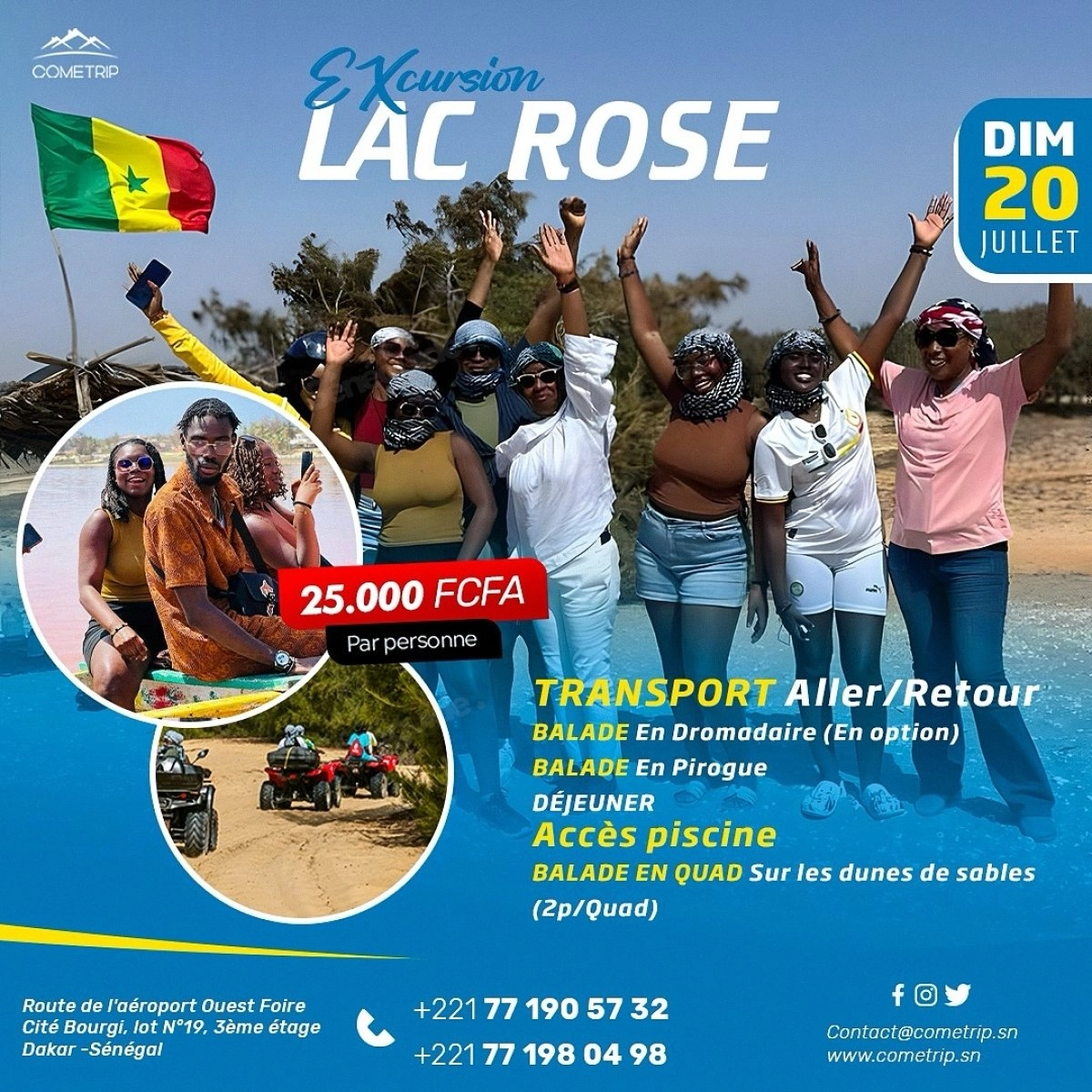 Excursion Lac Rose