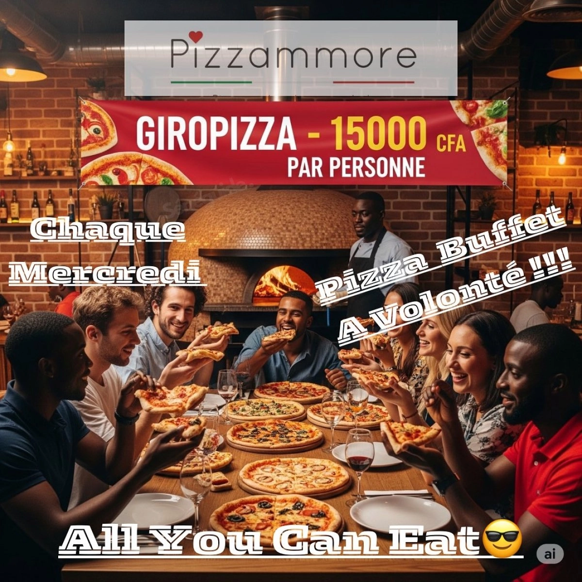 Giropizza chez Pizzammore