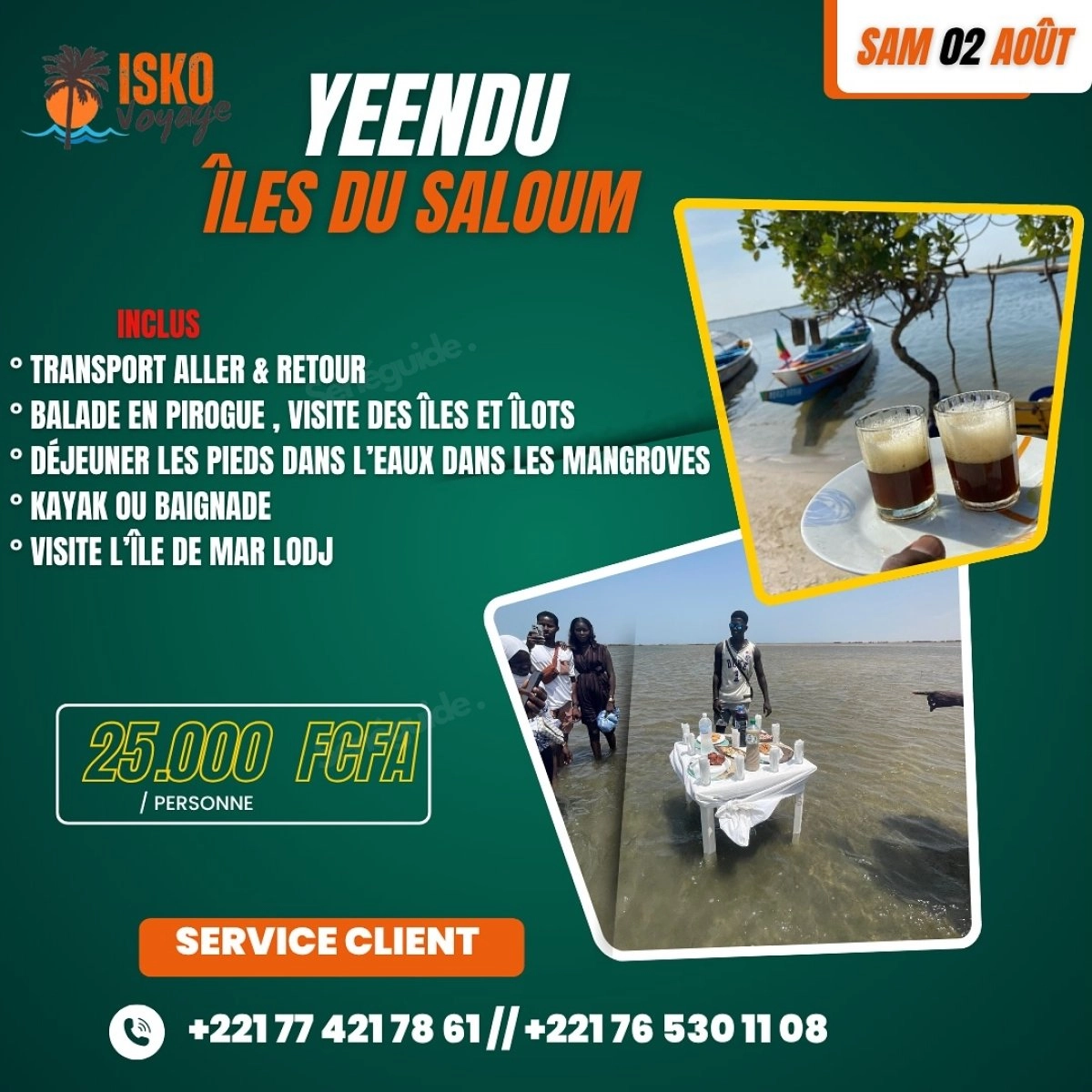 Yeendu ĂŽles du Saloum