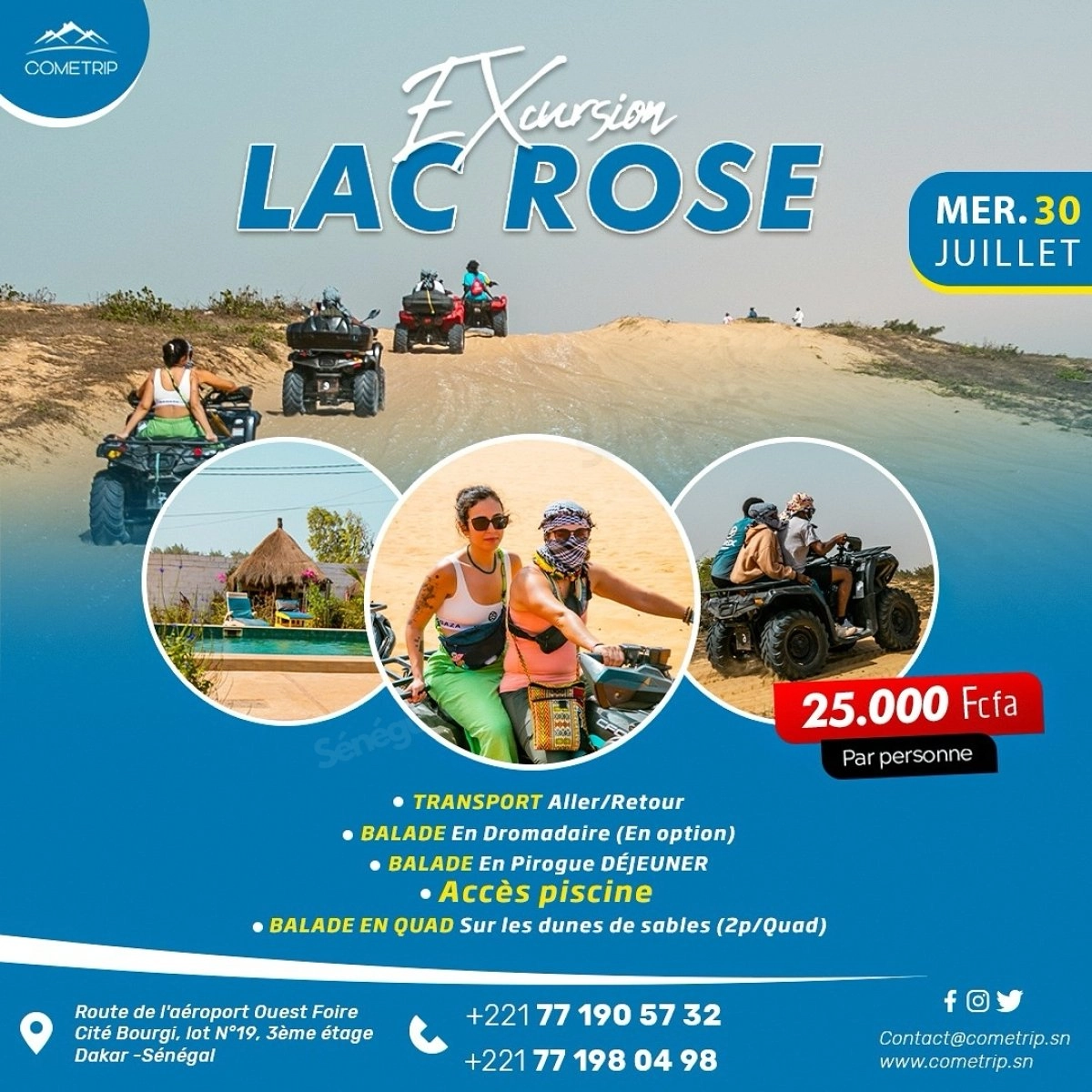 Excursion Lac Rose