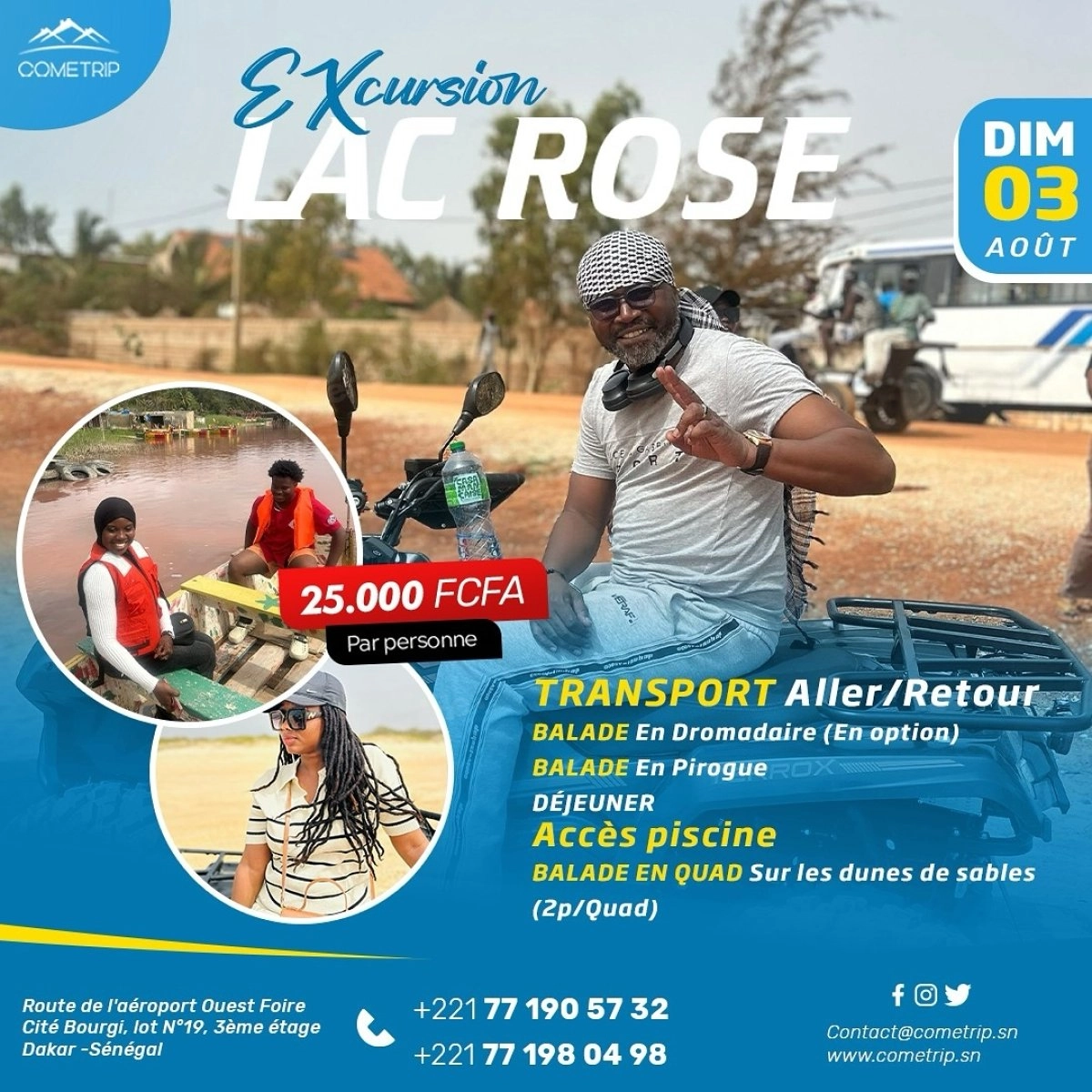 Excursion Lac Rose