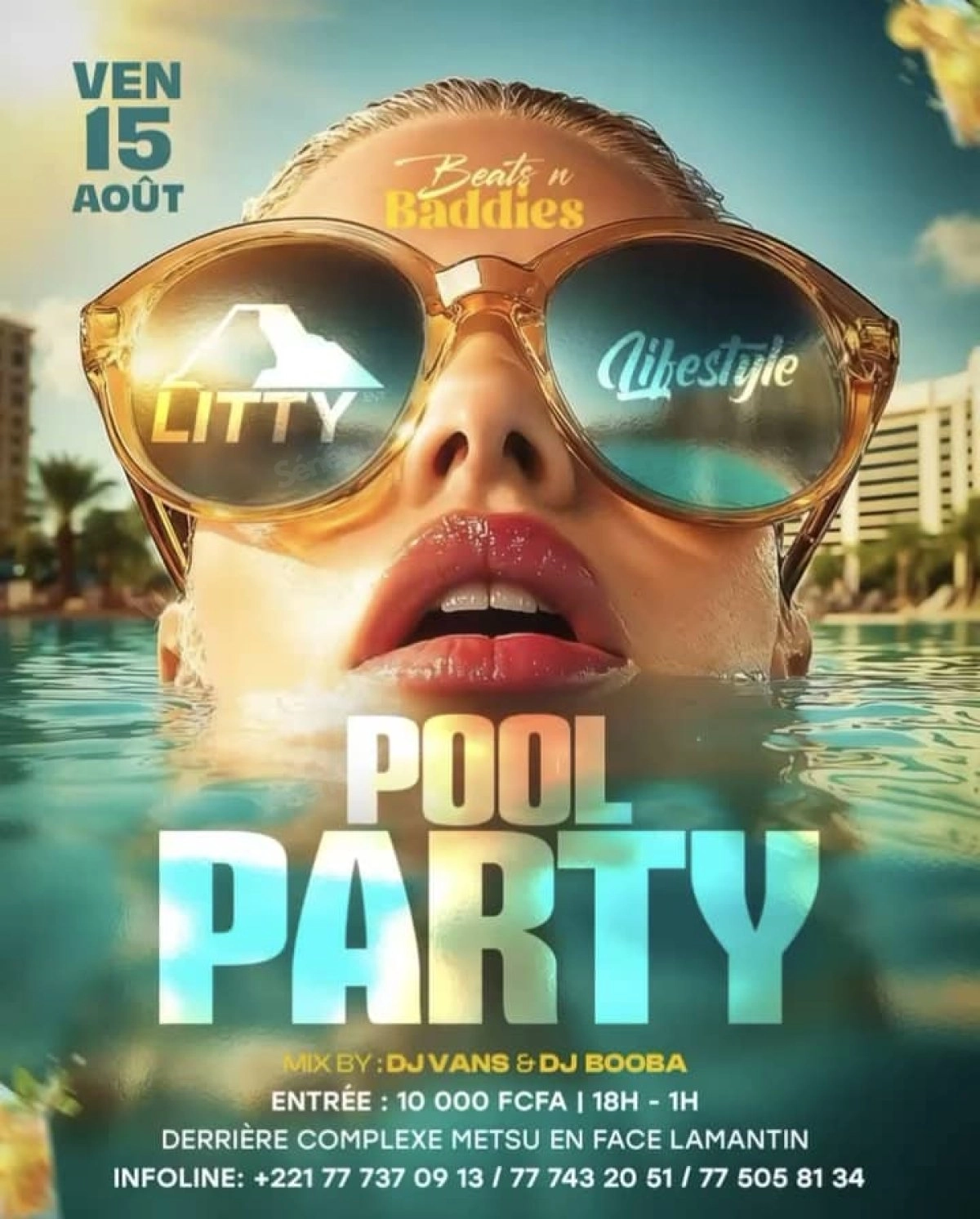 Beats & Baddies "Litty Lifestyle" Pool Party