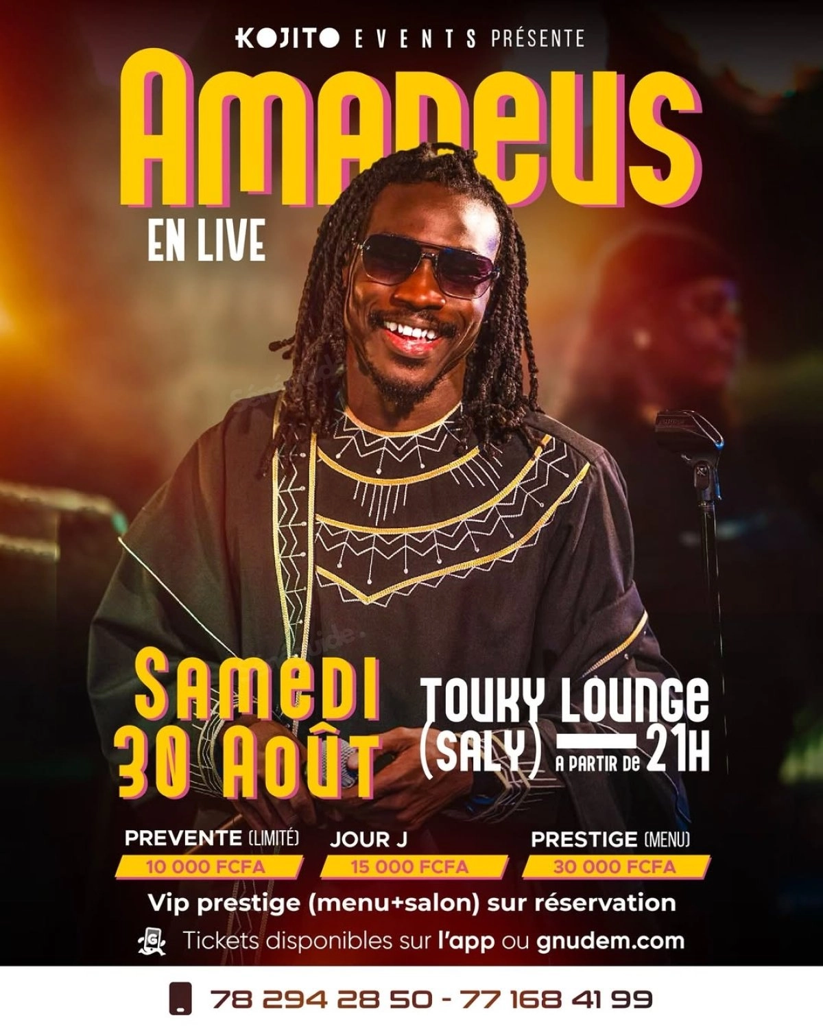 Amadeus en live