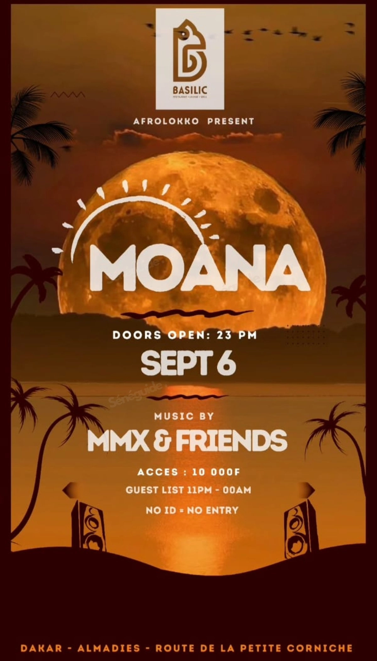 Soirée MOANA