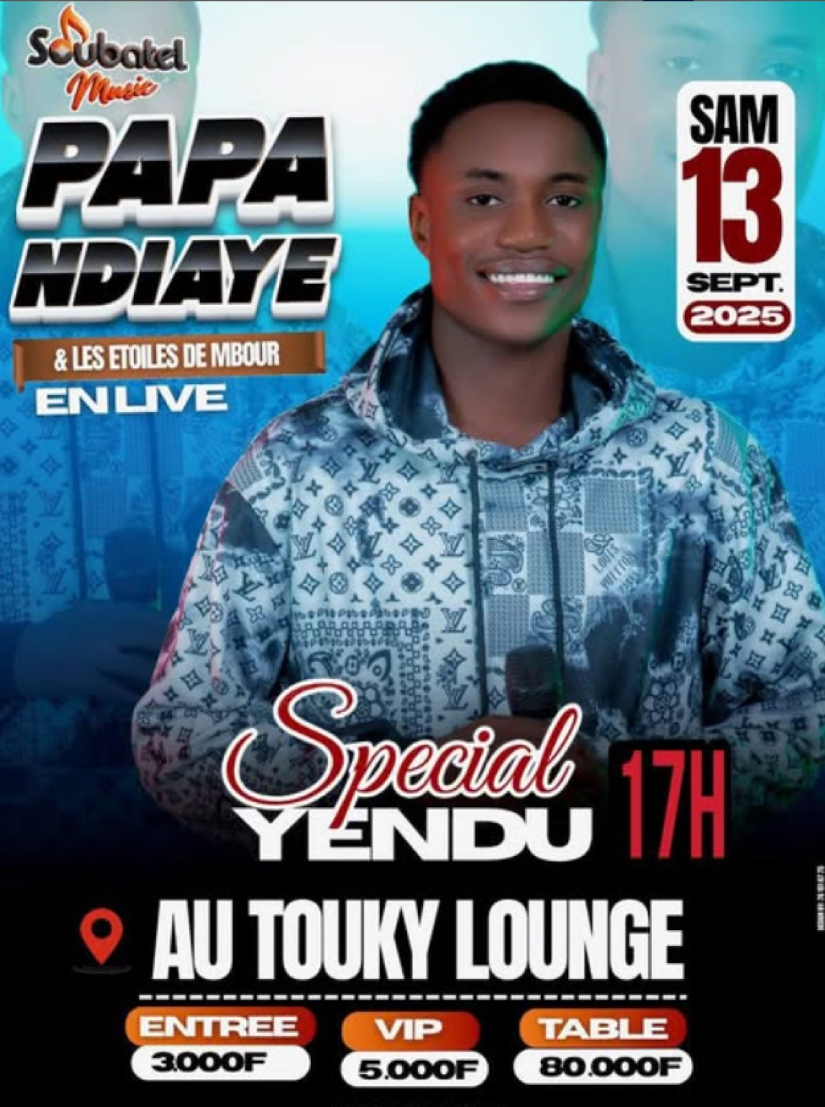 Papa Ndiaye en Live