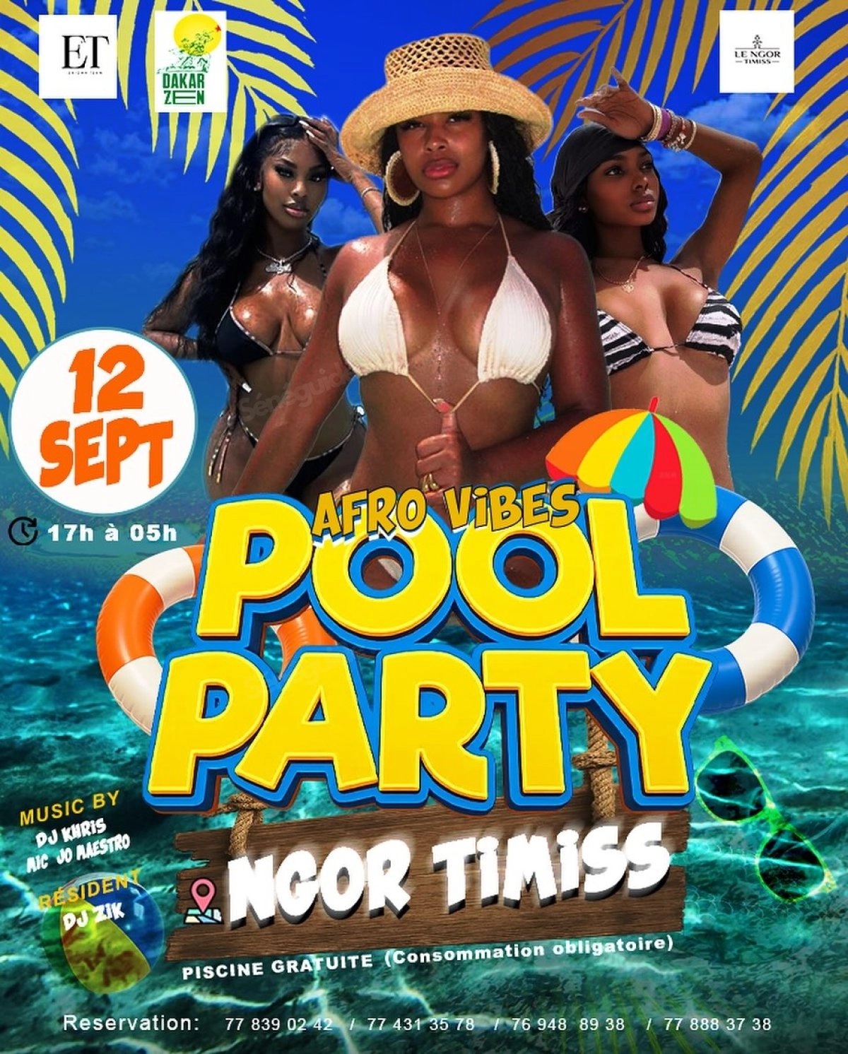 Afro Vibes Pool Party