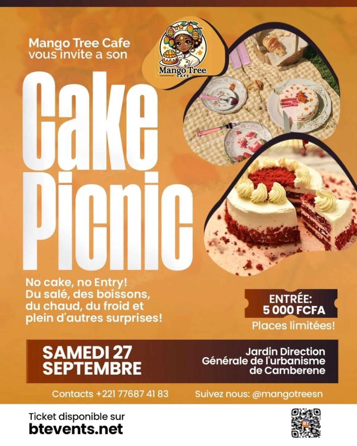 Cake Picnic by Mango Tree Cafe