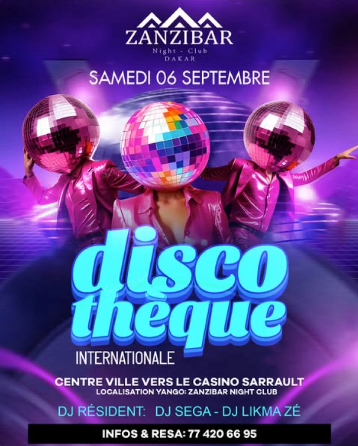 Soirée Disco-thèque Internationale