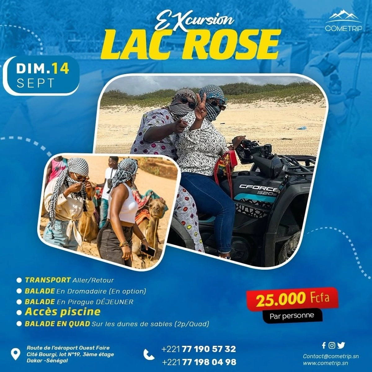Excursion Lac Rose