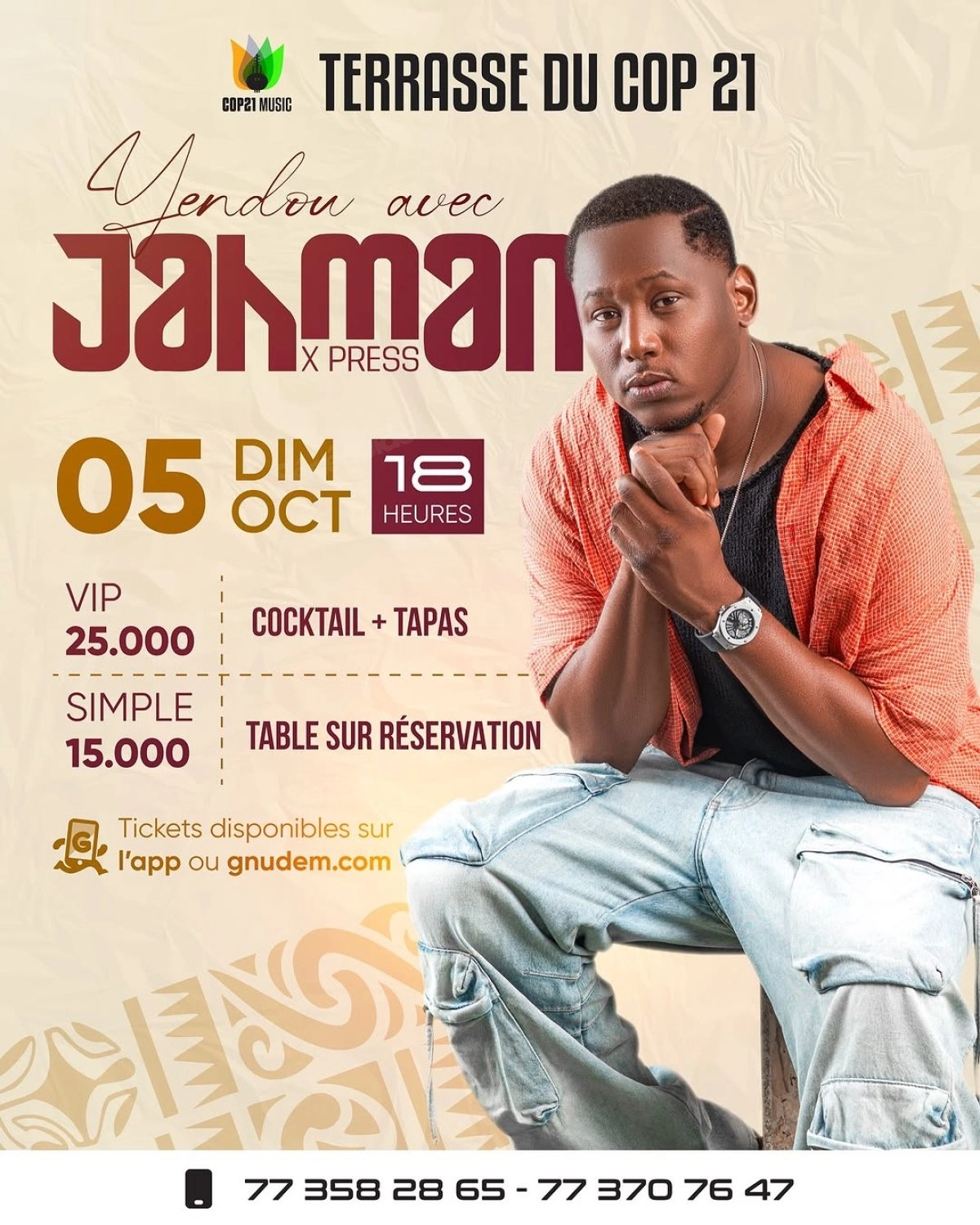 Yendou avec Jahman x press