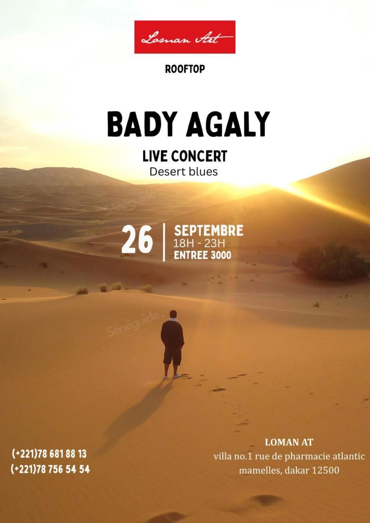 Concert live de Bady Agaly
