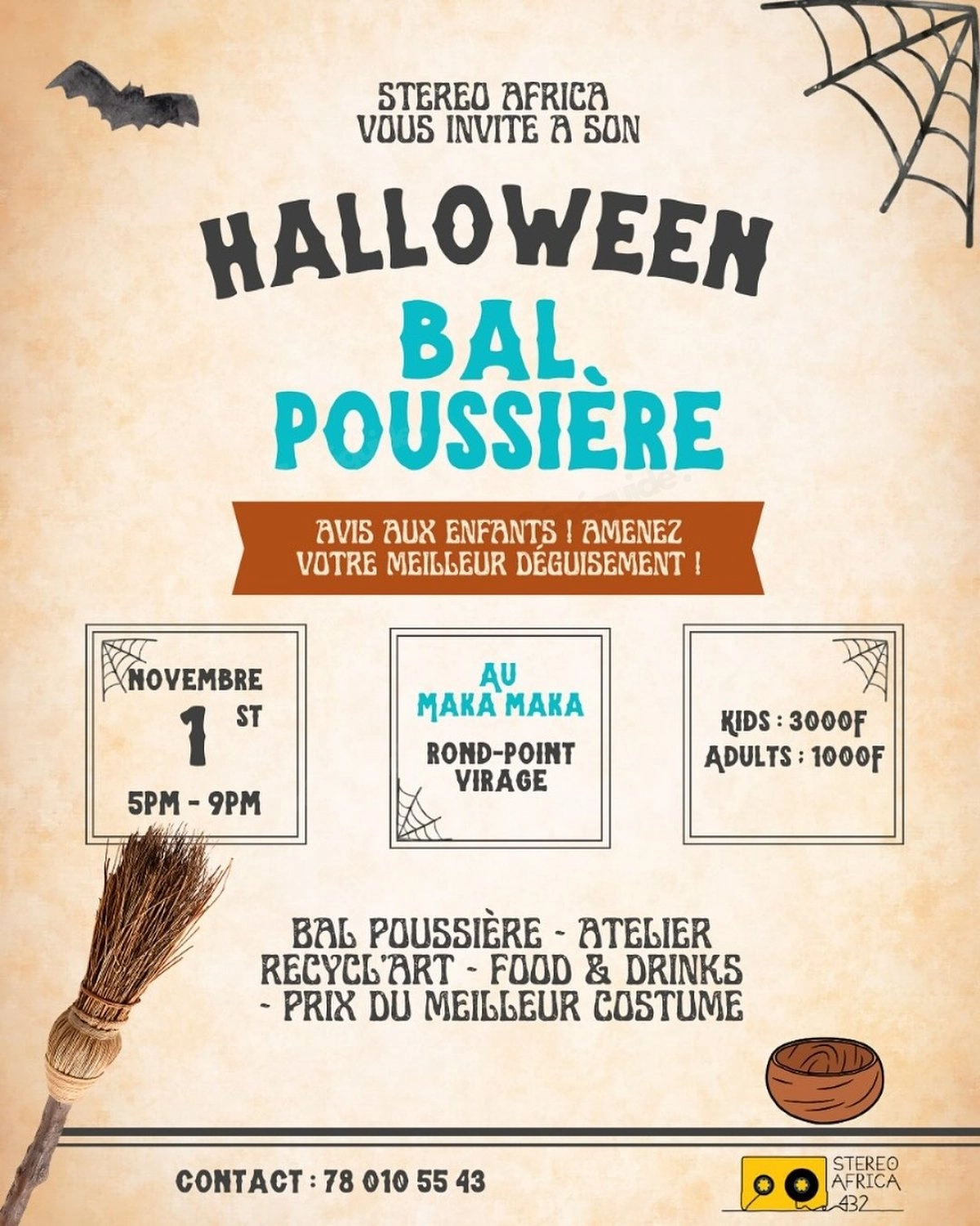 Bal PoussiĂšre dâHalloween