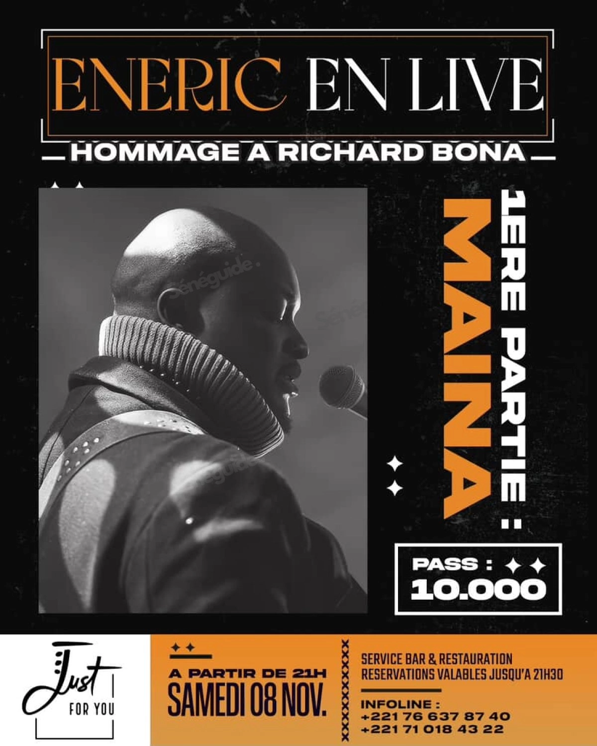 Eneric en live