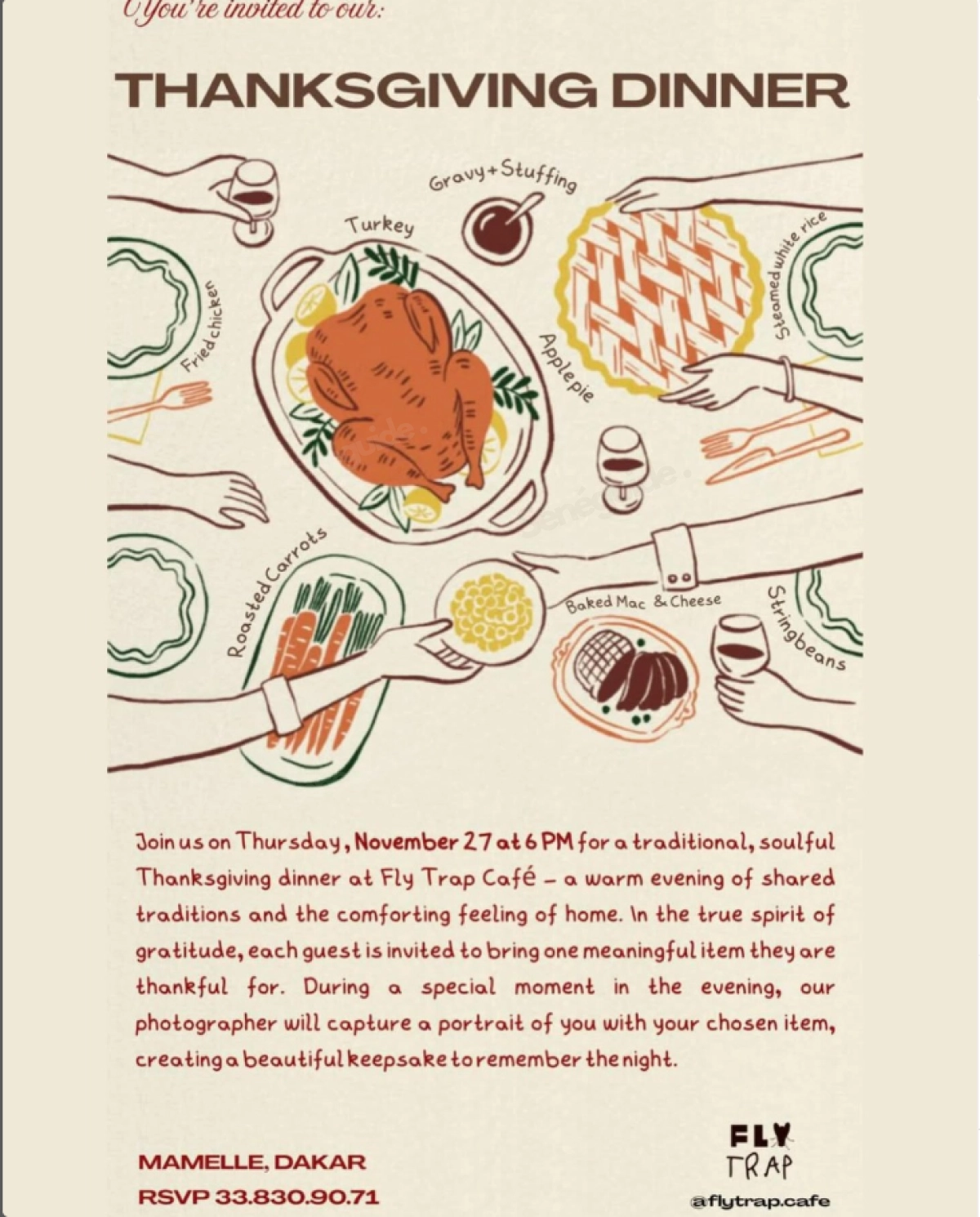 DÎNER DE THANKSGIVING