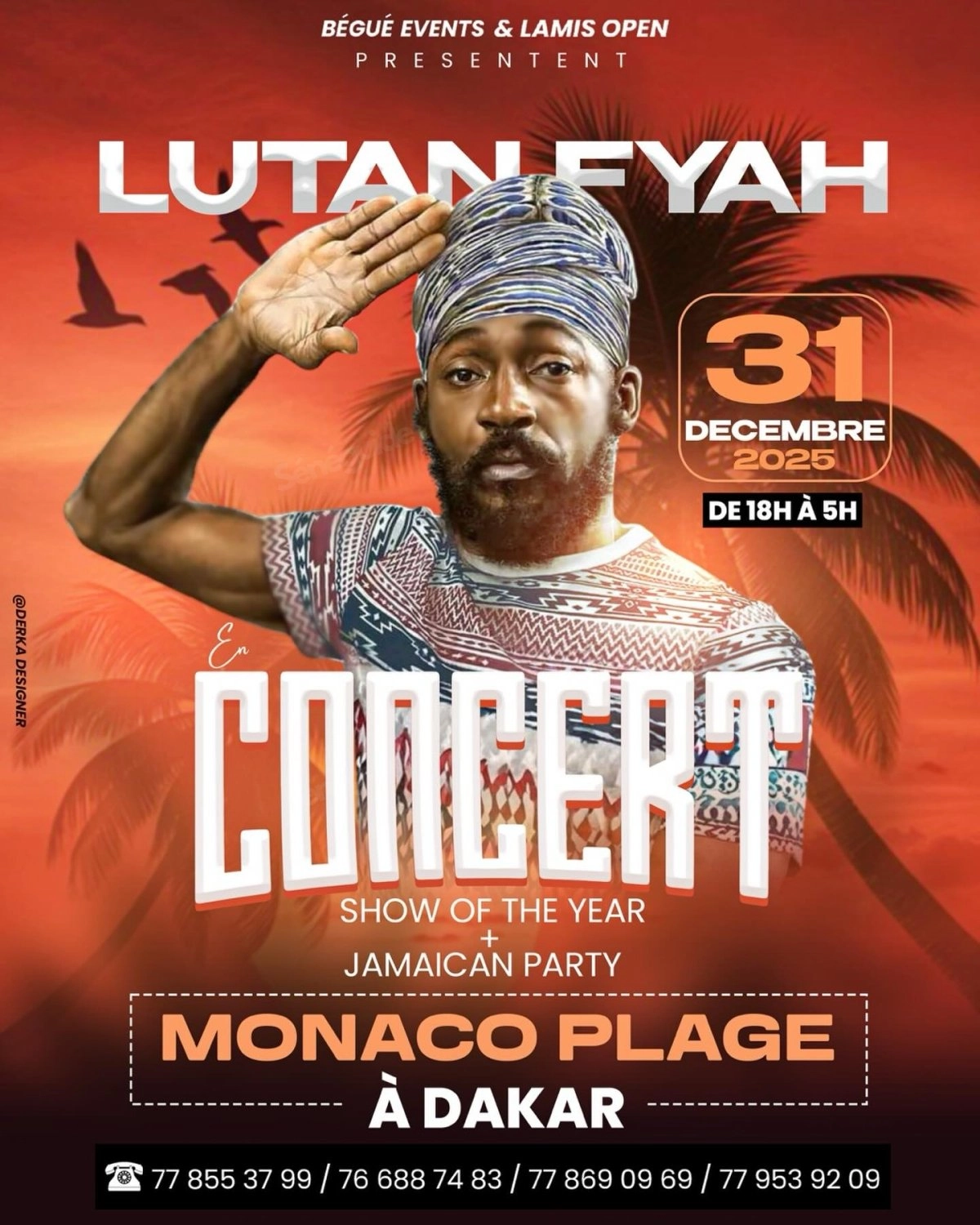Lutan Fyah en Concert