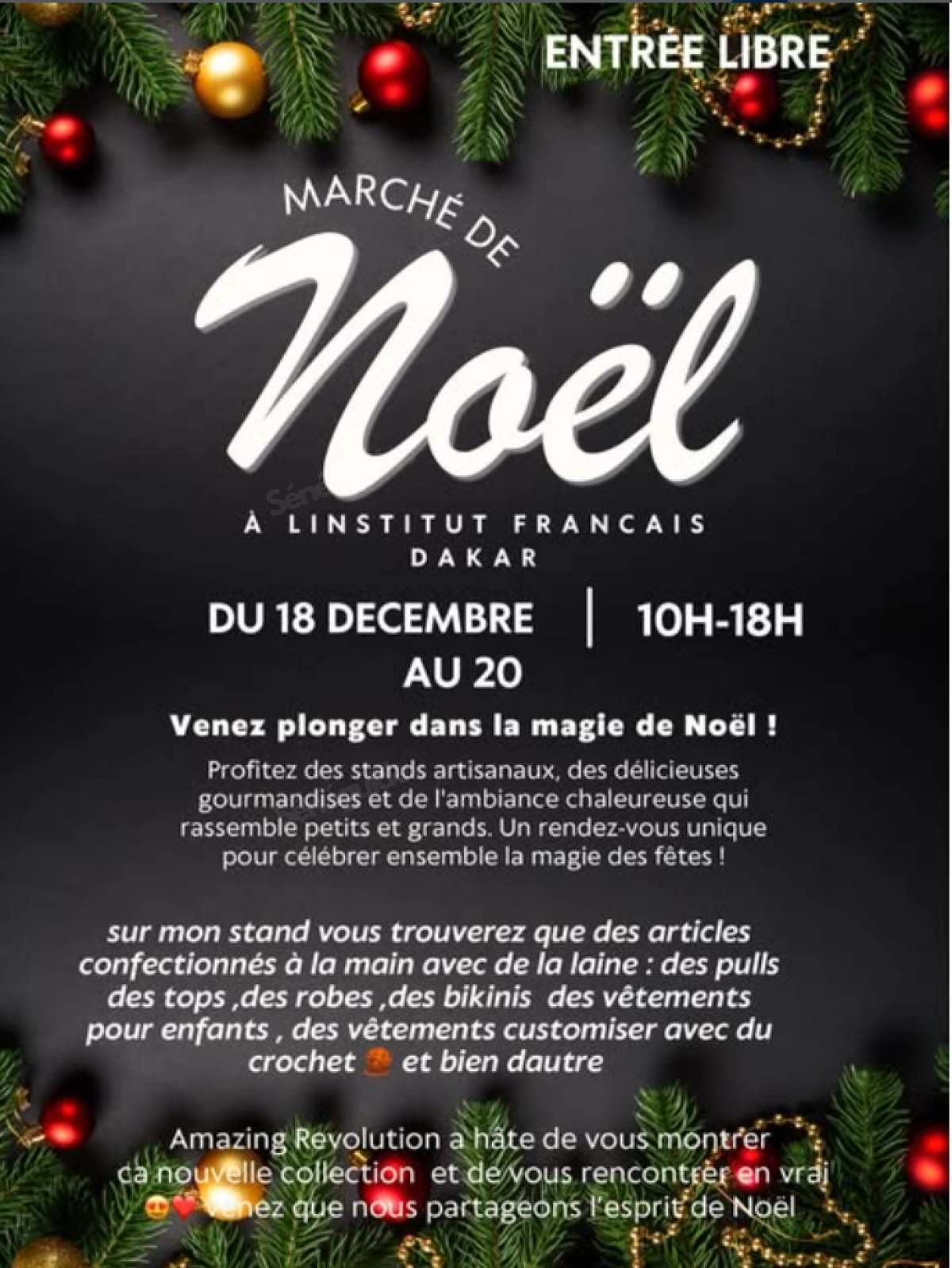 Marché de Noël des Créateurs