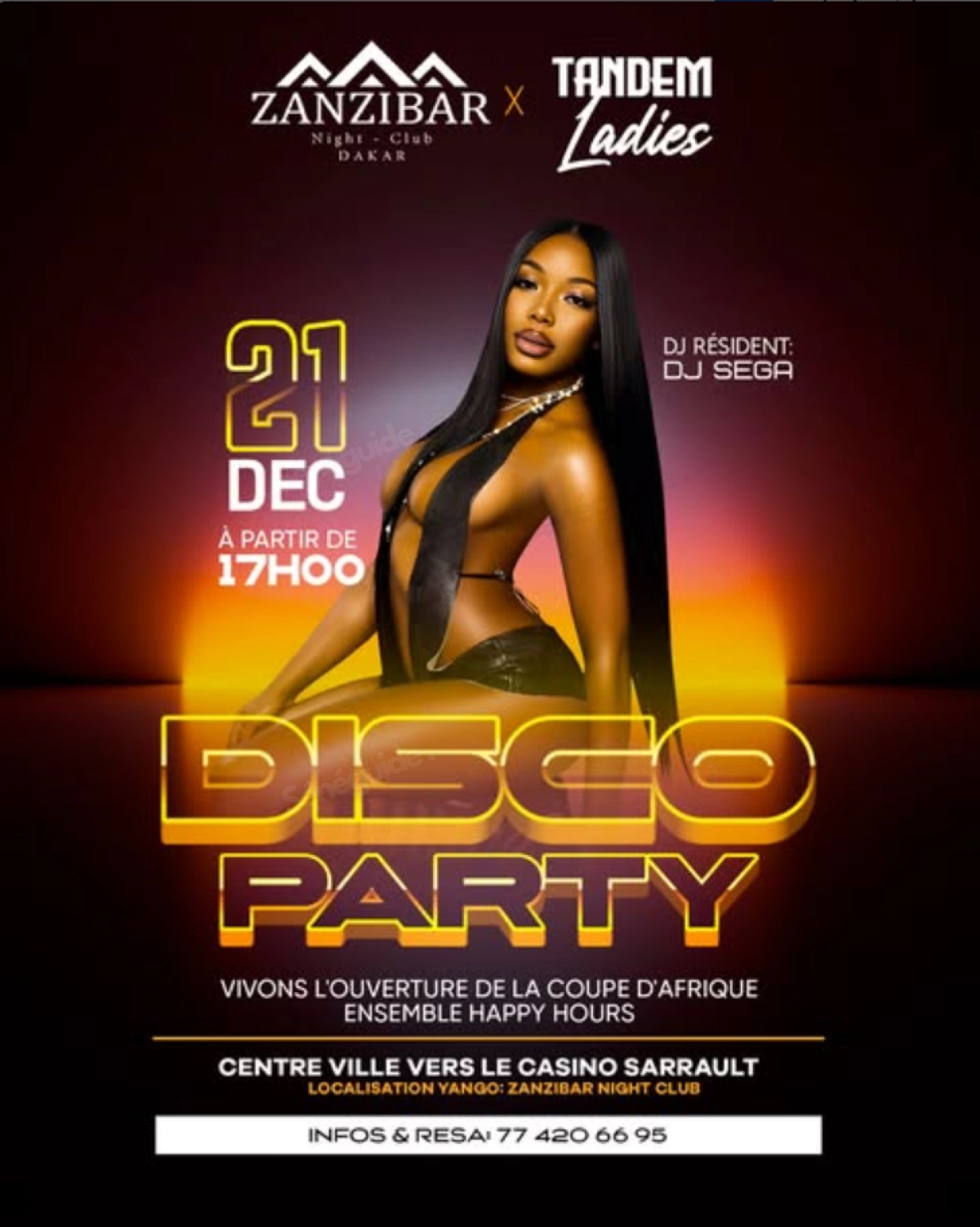 Disco Party & Ouverture CAN