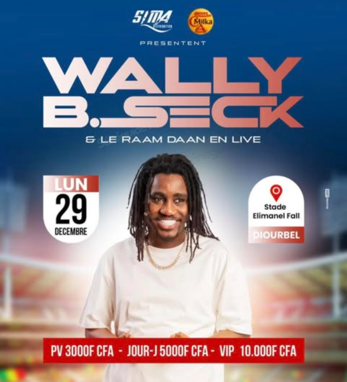Wally B. Seck en Live