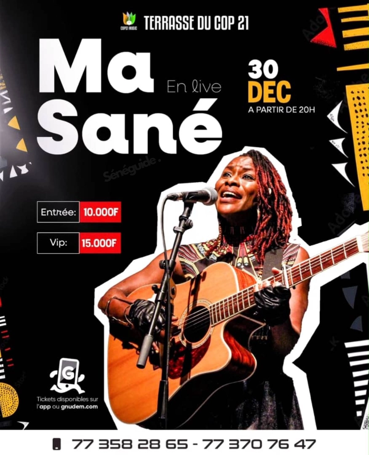 Ma Sané en Live