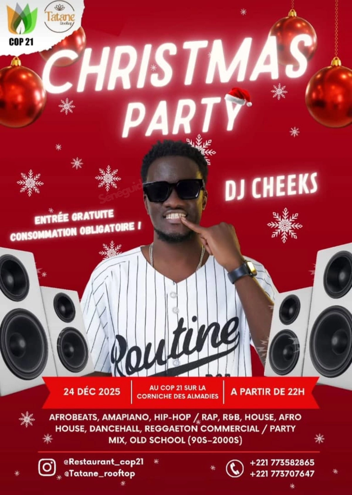 Christmas Party avec DJ Cheeks