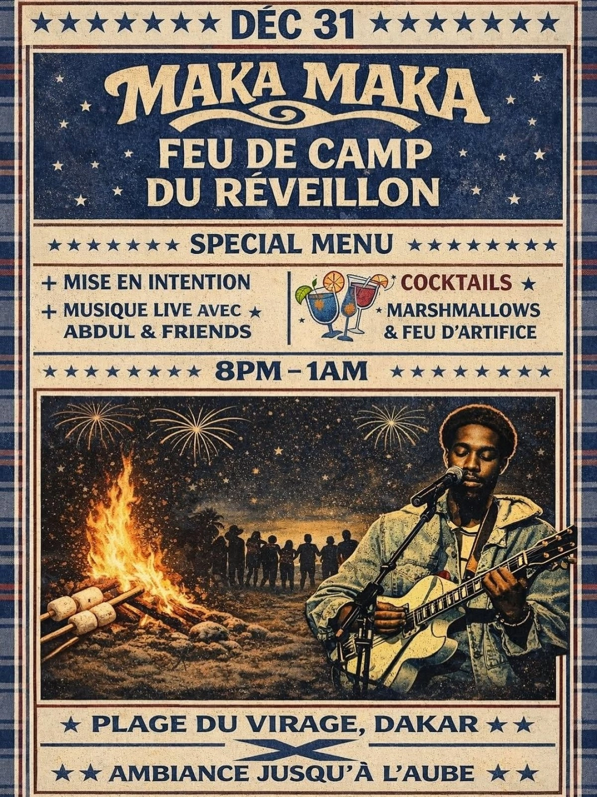 Un Réveillon Magique au Bord de l'Eau