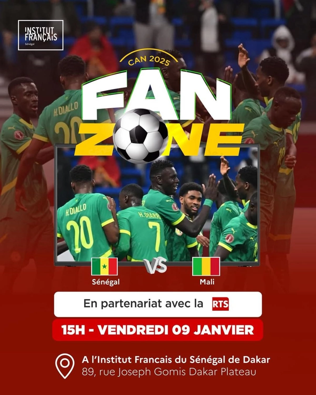 Fan Zone CAN 2025 – Institut Français