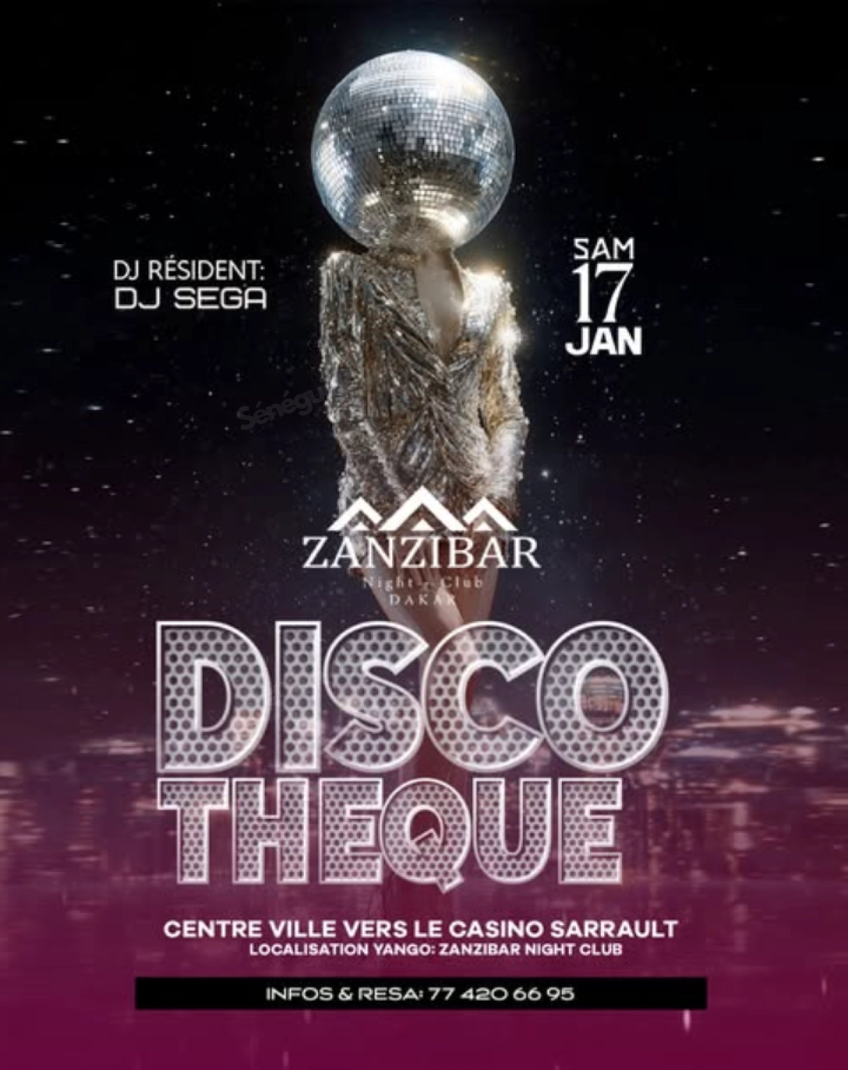 Soirée Discothèque au Zanzibar