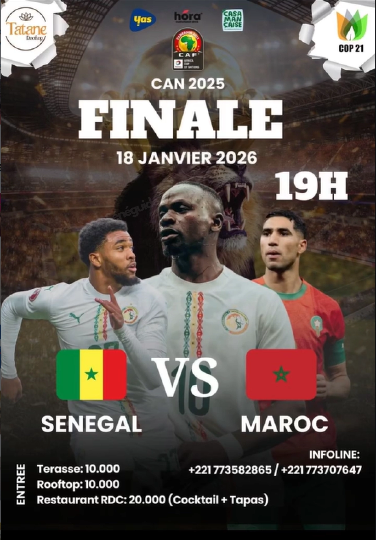 La Finale au Cop21 Restaurant