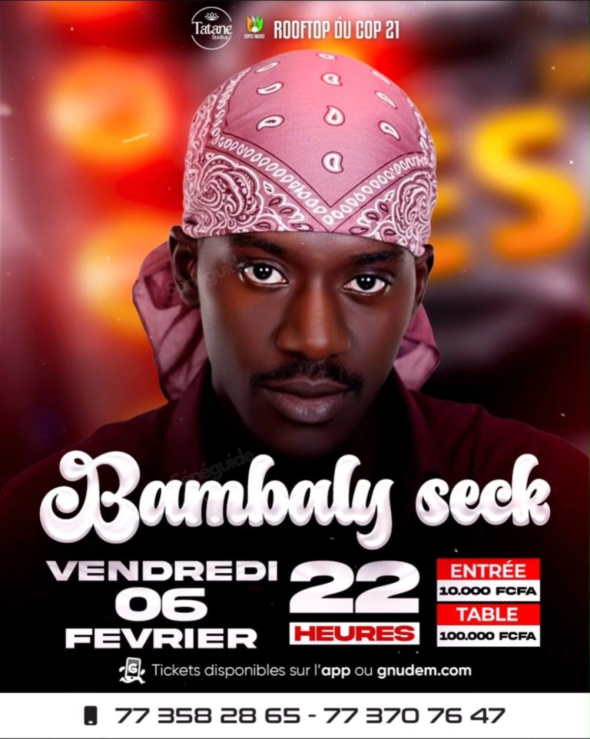 BAMBALY SECK EN LIVE