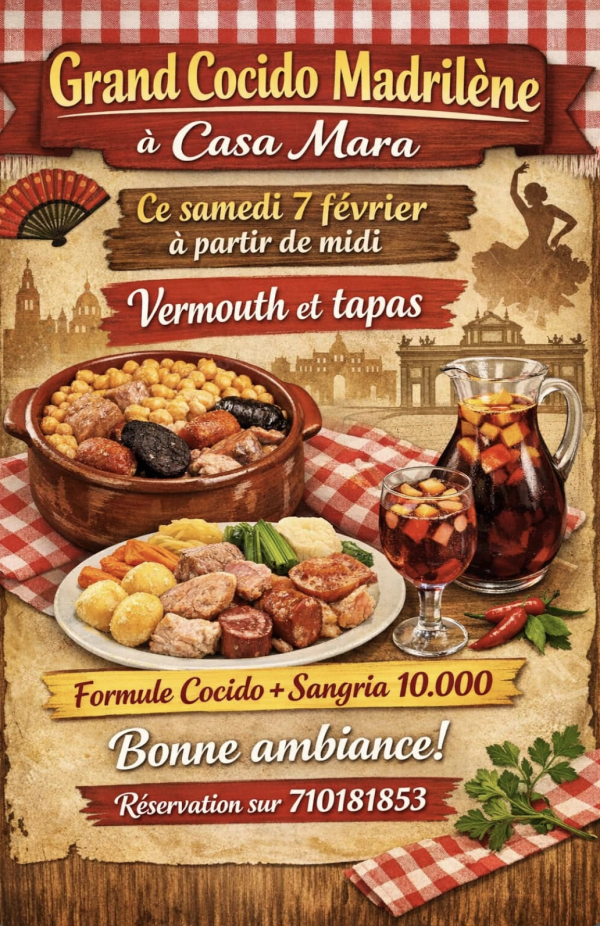 Grand Cocido Madrilène