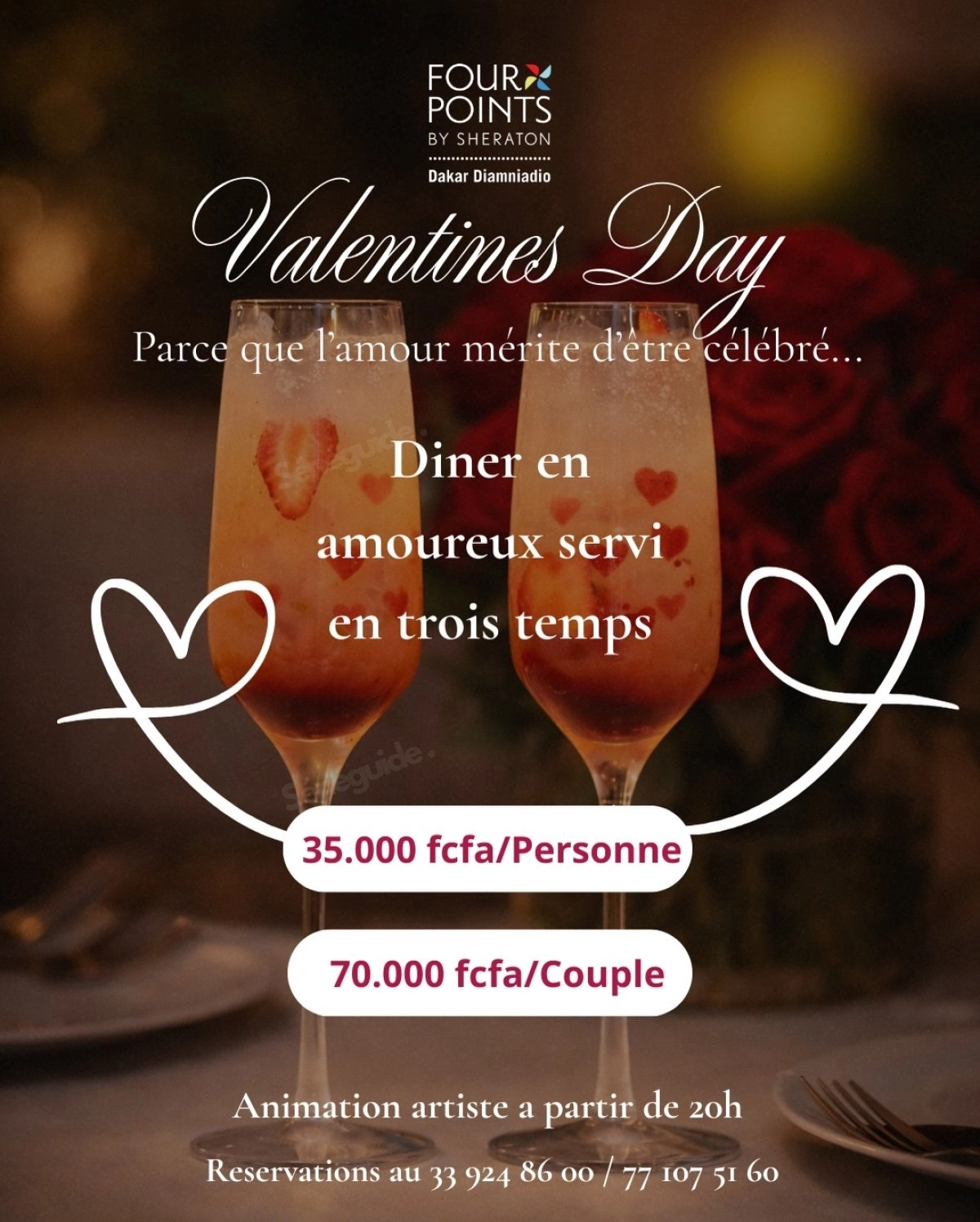 Dîner Saint-Valentin