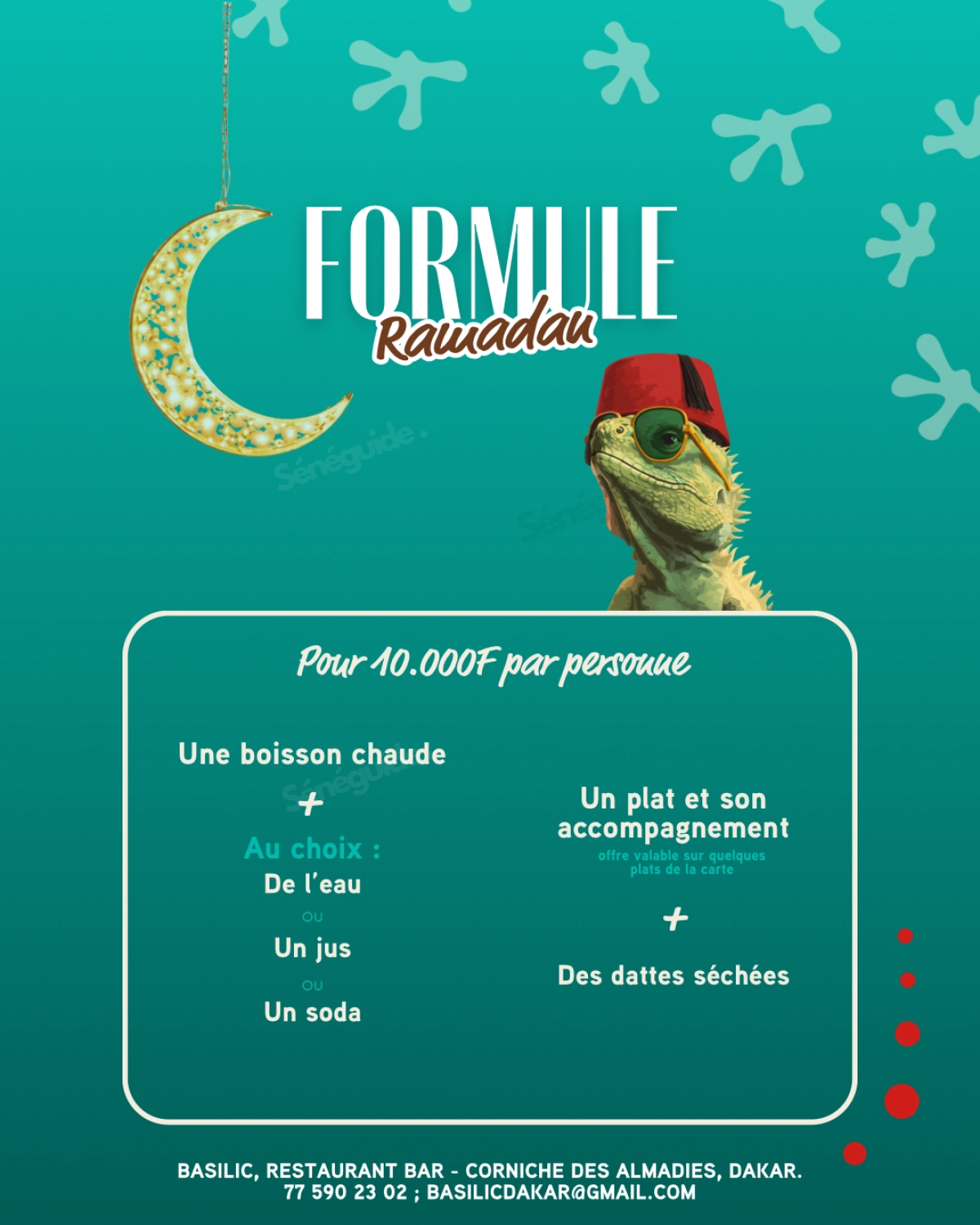 Formule Ramadan au Basilic