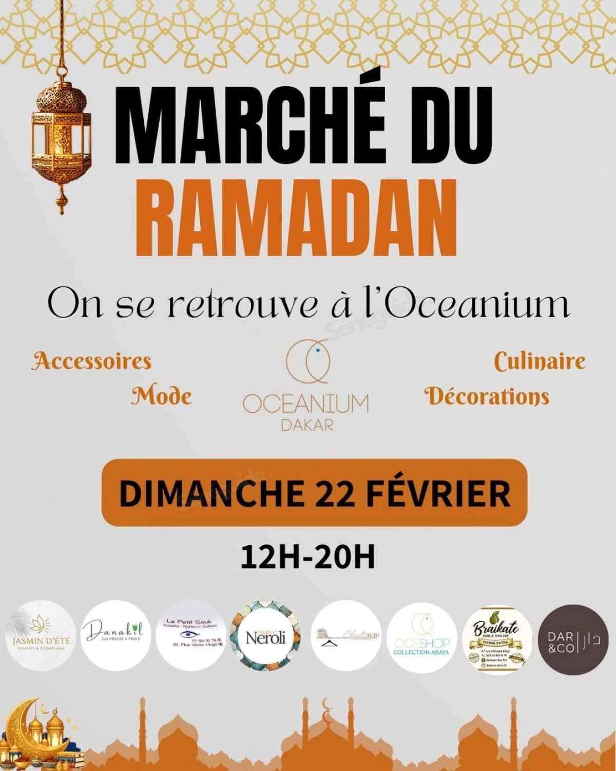 Marché du Ramadan à l’Oceanium