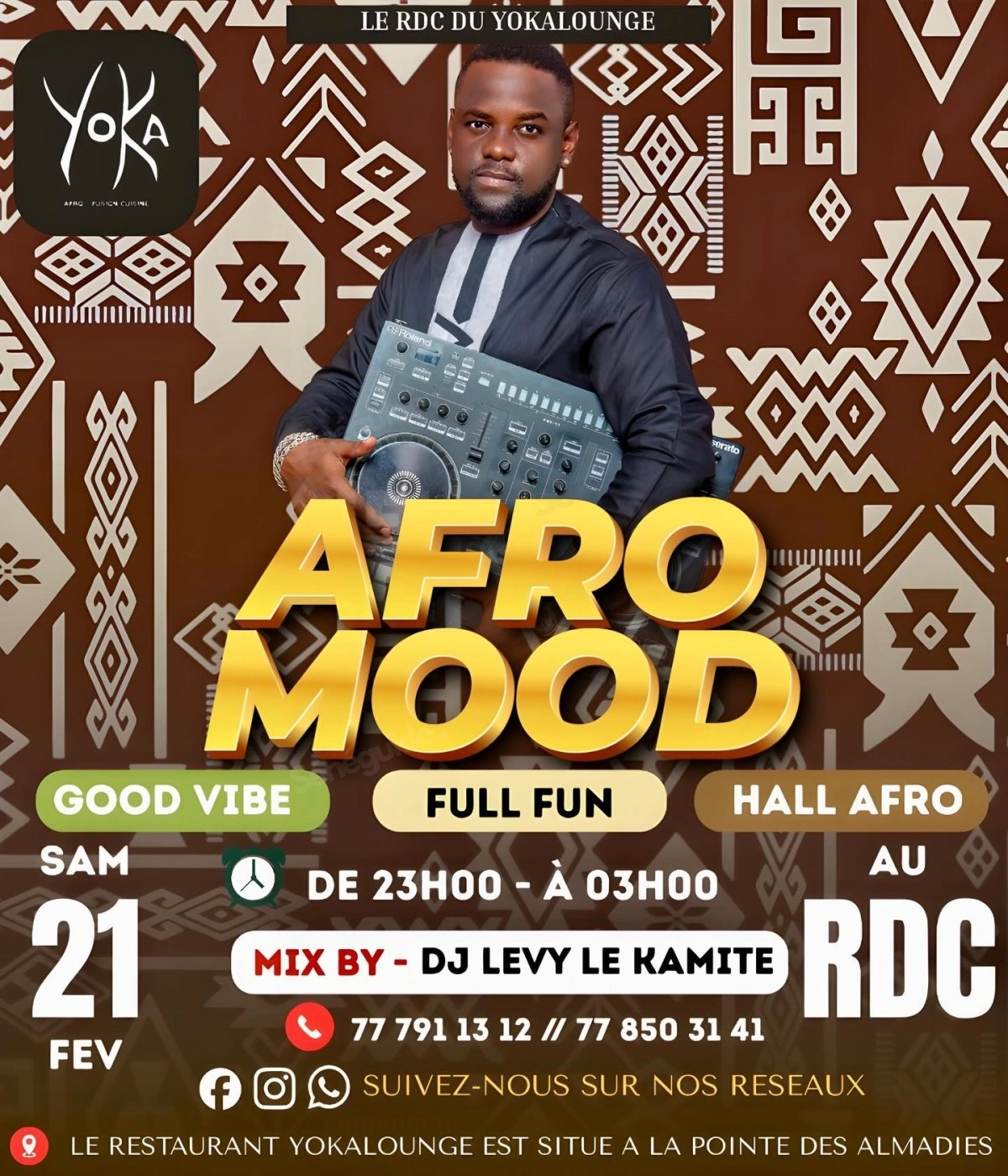 AfroMood au Yoka Lounge