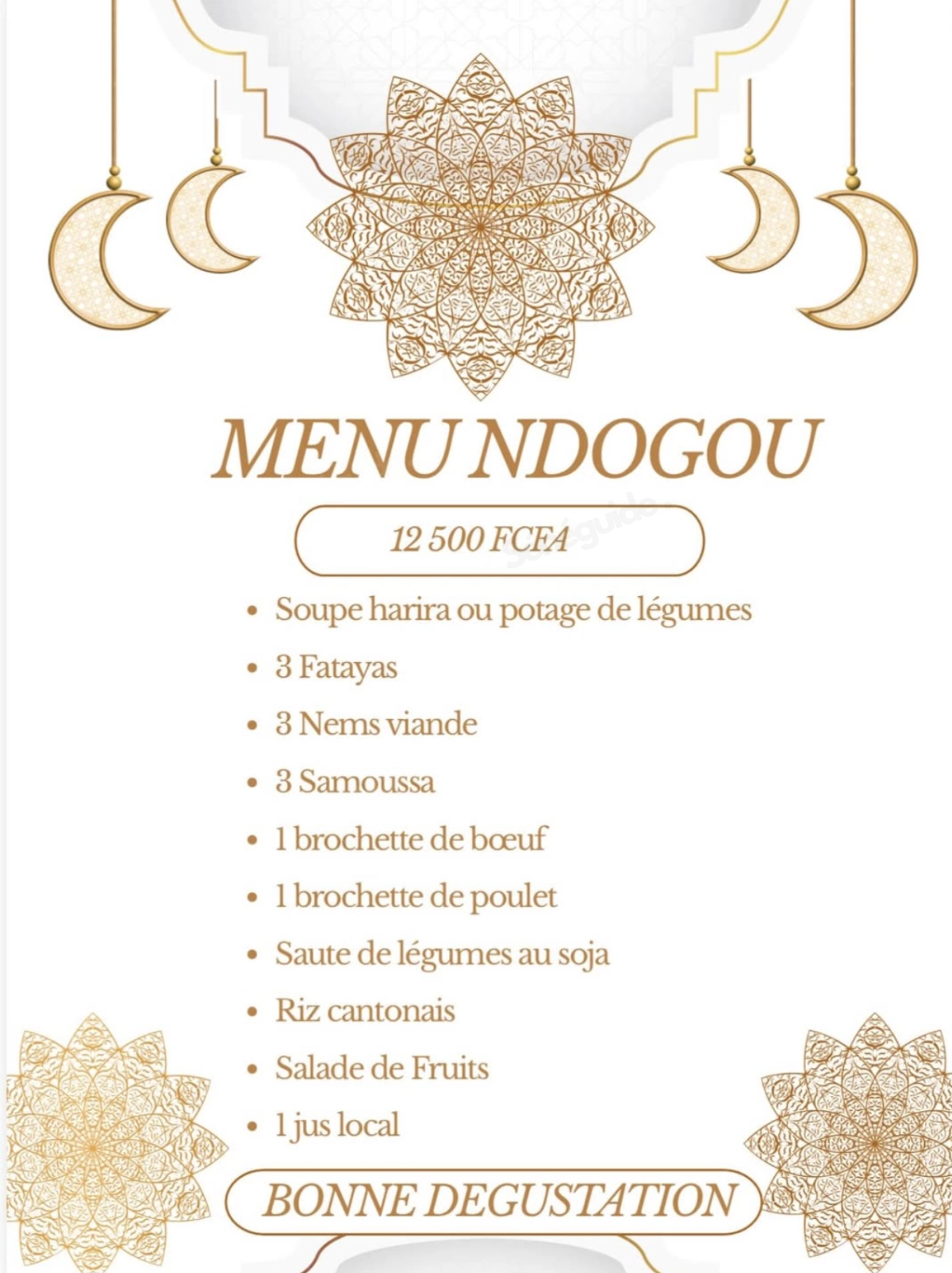 Ndogou au RESTAURANT L’ENVERS