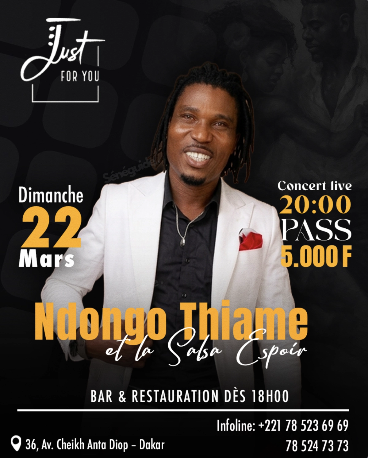 Salsa Live au Just For You