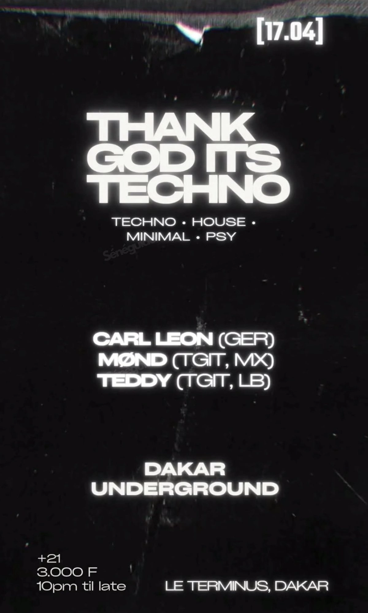 Thank God It’s Techno
