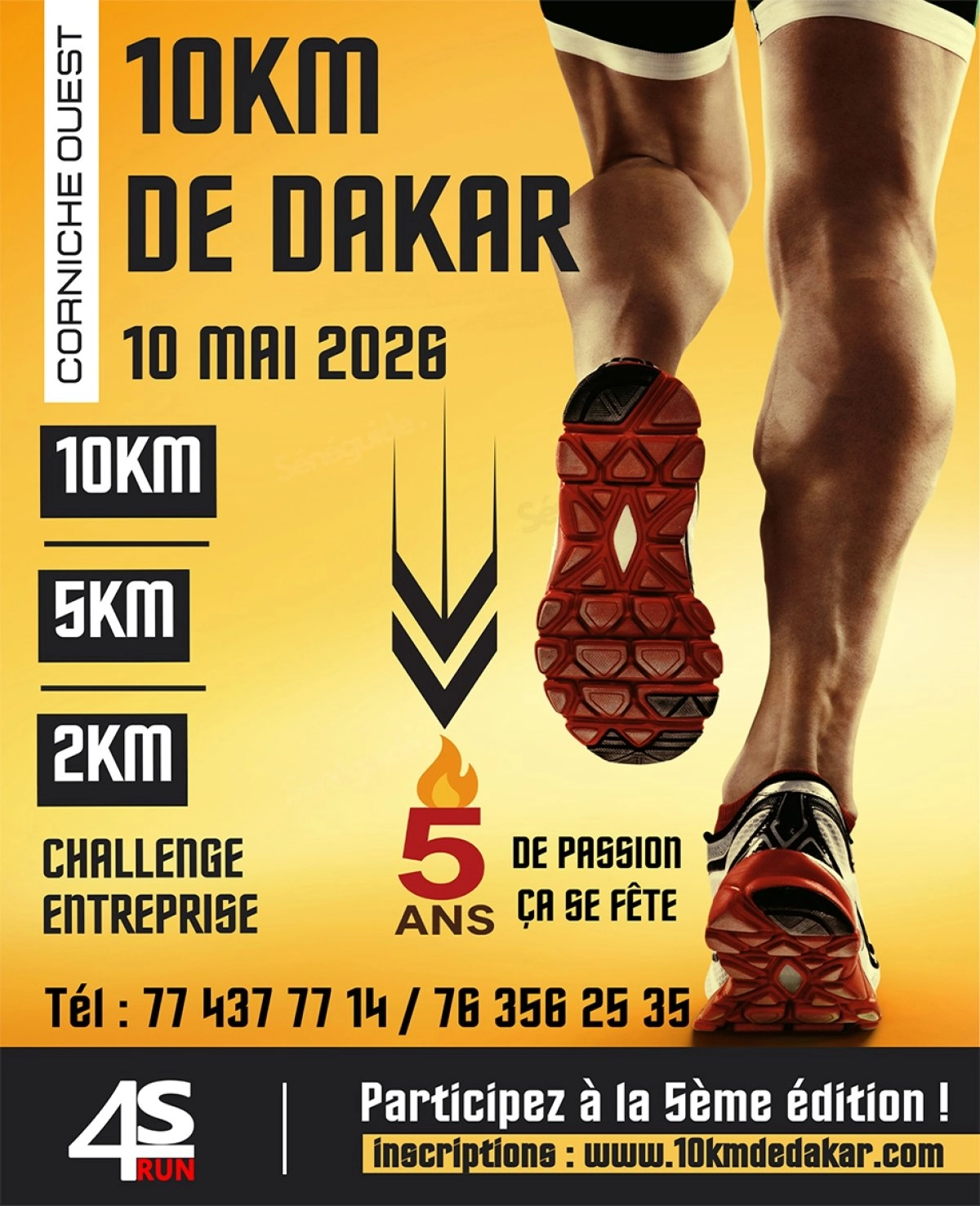 10 KM de Dakar