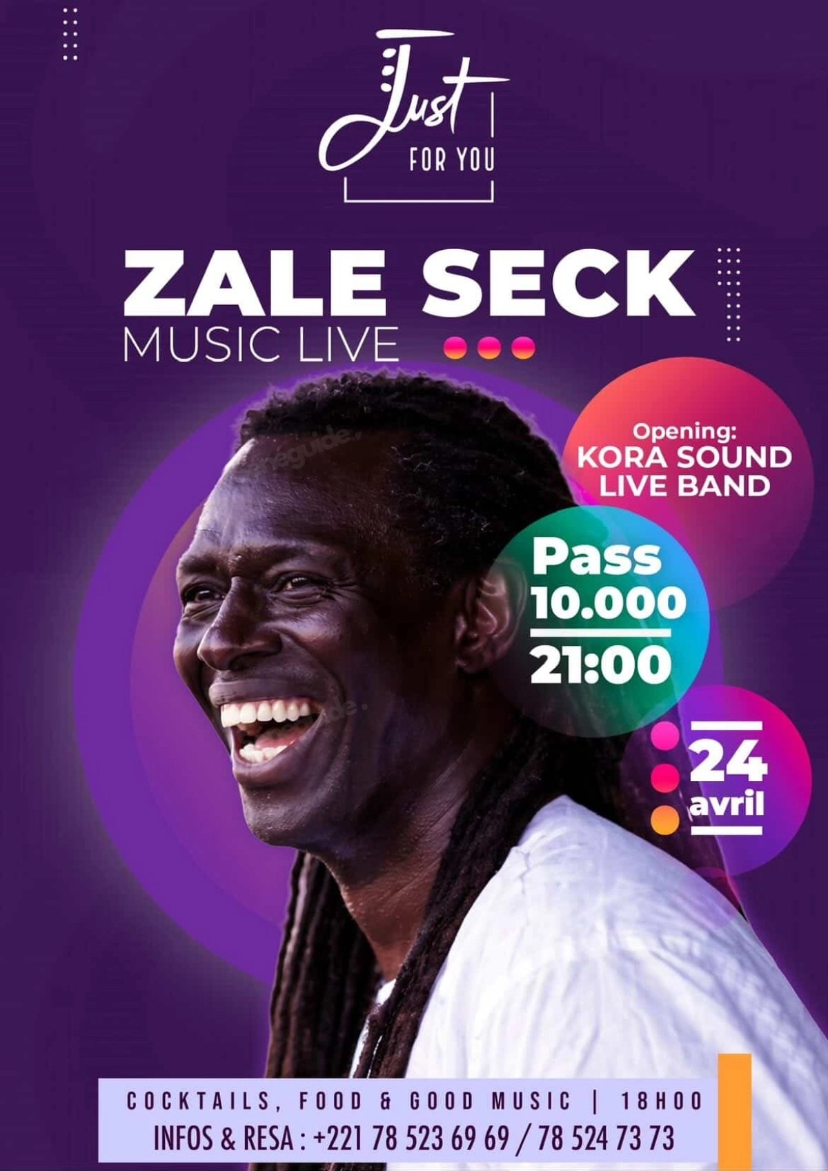 Zale Seck en live