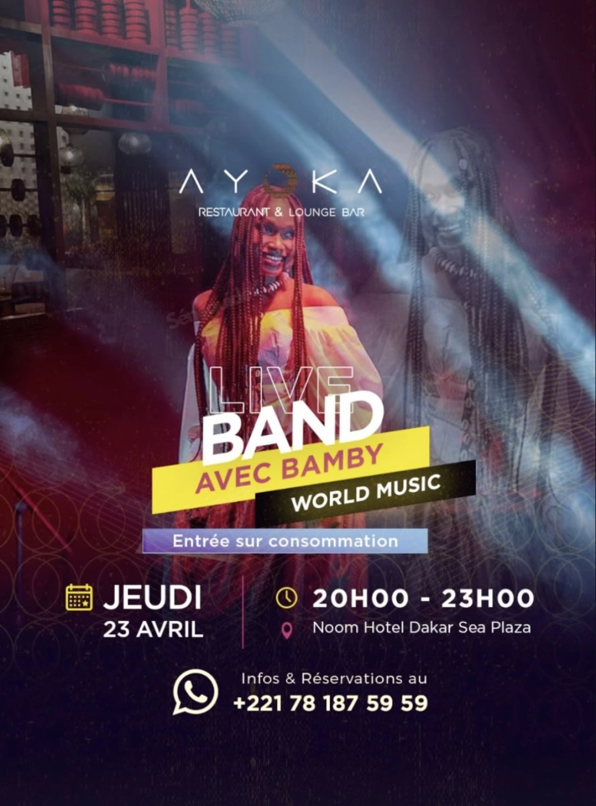 Live Band avec Bamby