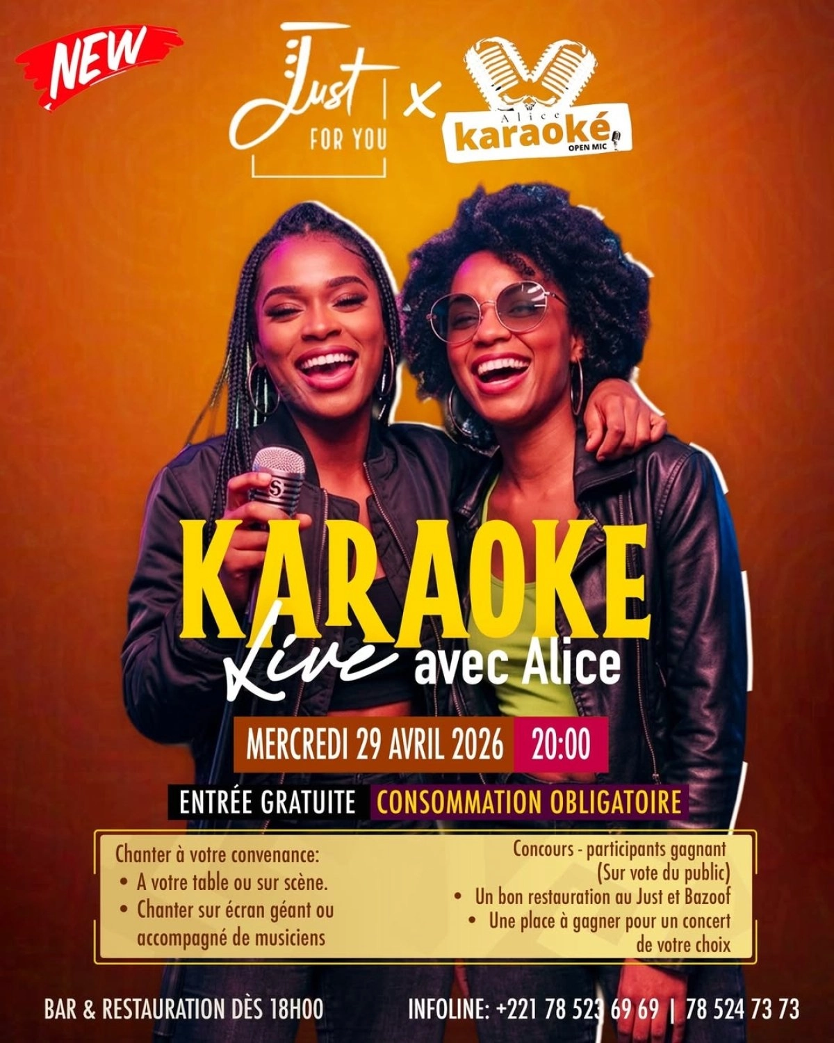 Karaoké Live avec Alice