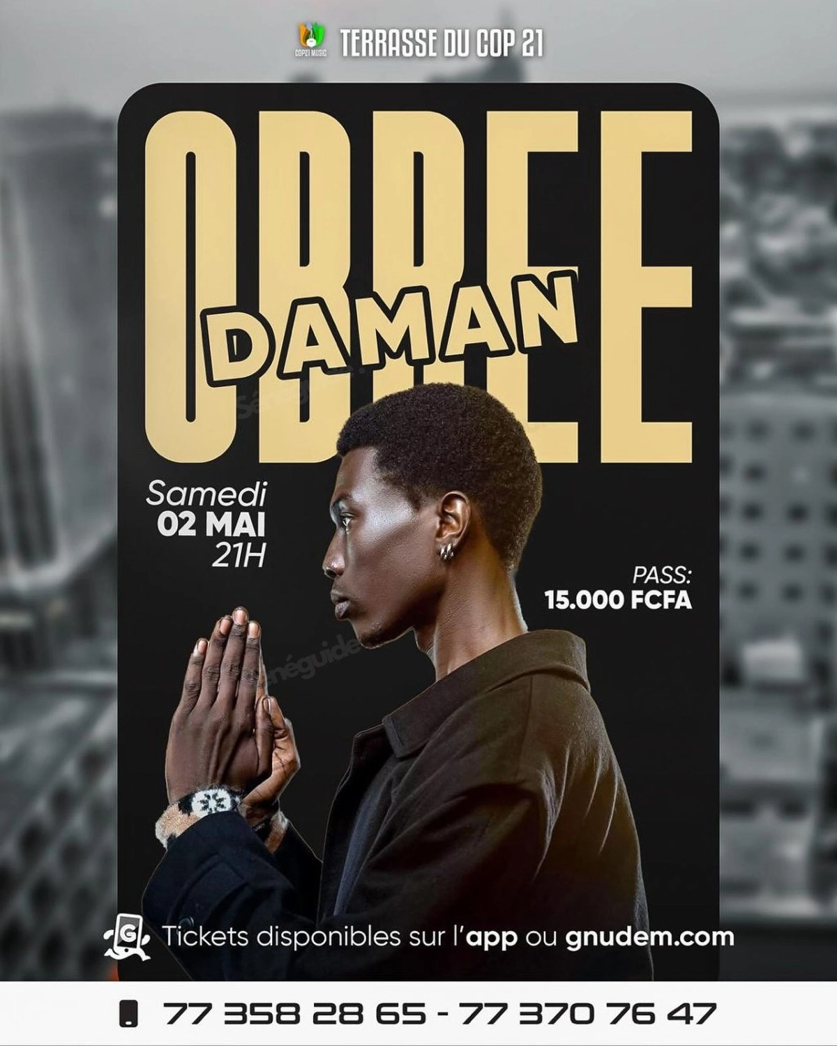 Obree Daman en live