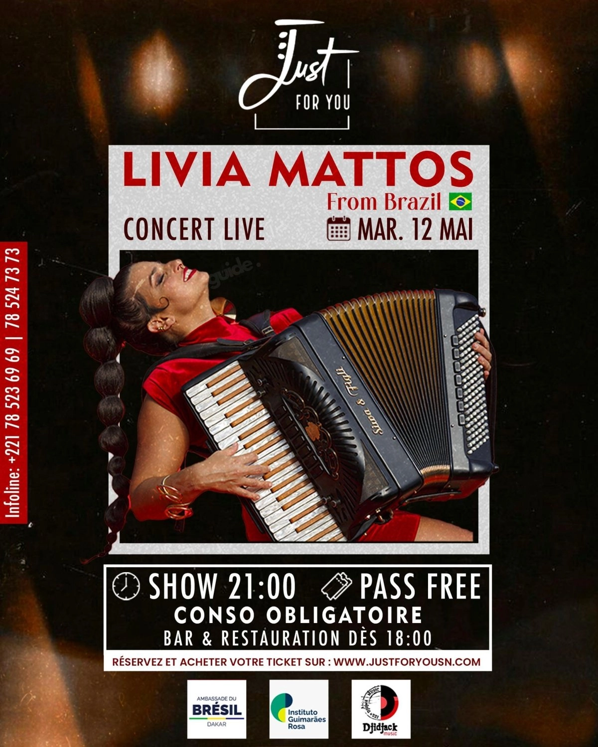 Livia Mattos en concert